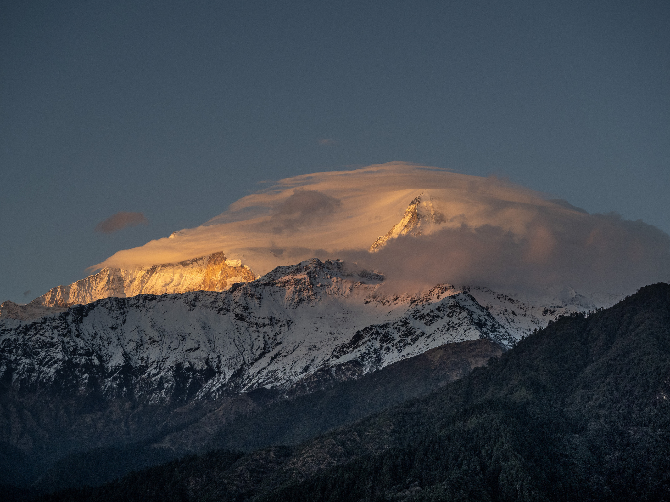 Непал, трек в районе Аннапурны, 2023. Творческие сьемки