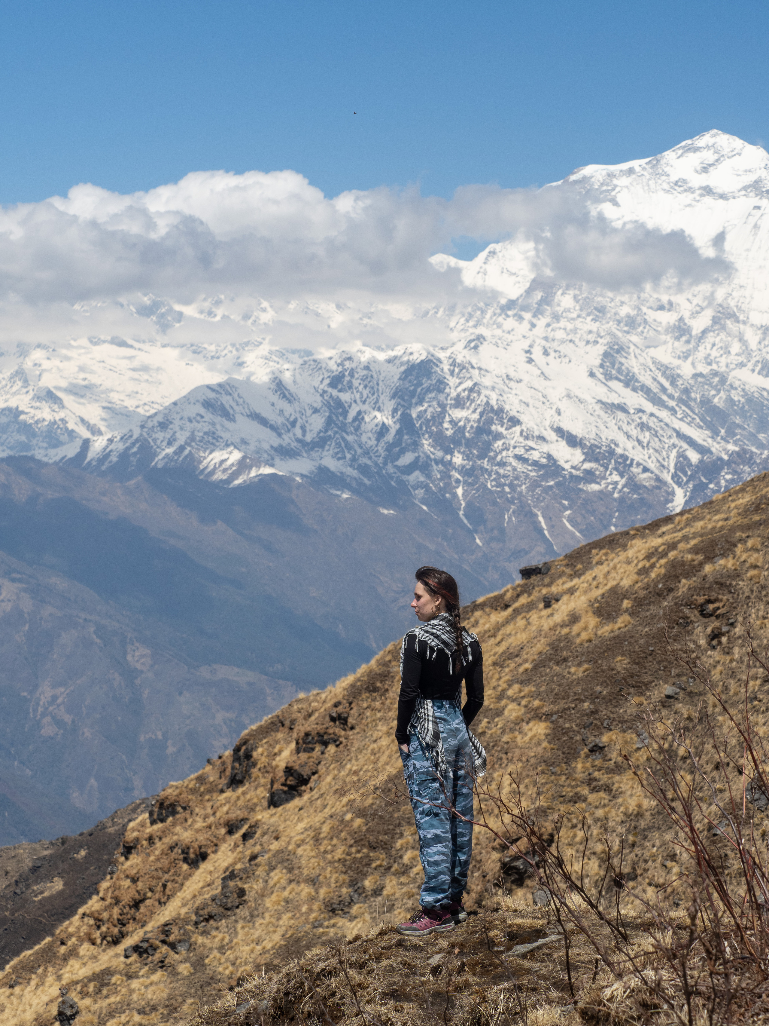 Непал, трек в районе Аннапурны, 2023. Творческие сьемки