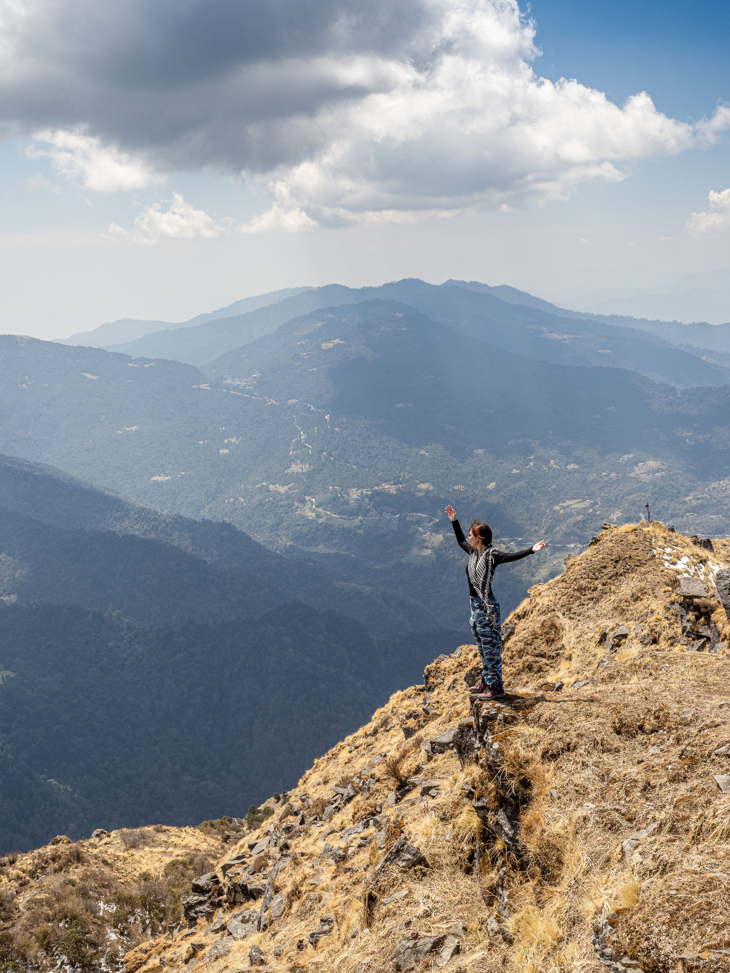 Непал, трек в районе Аннапурны, 2023. Творческие сьемки