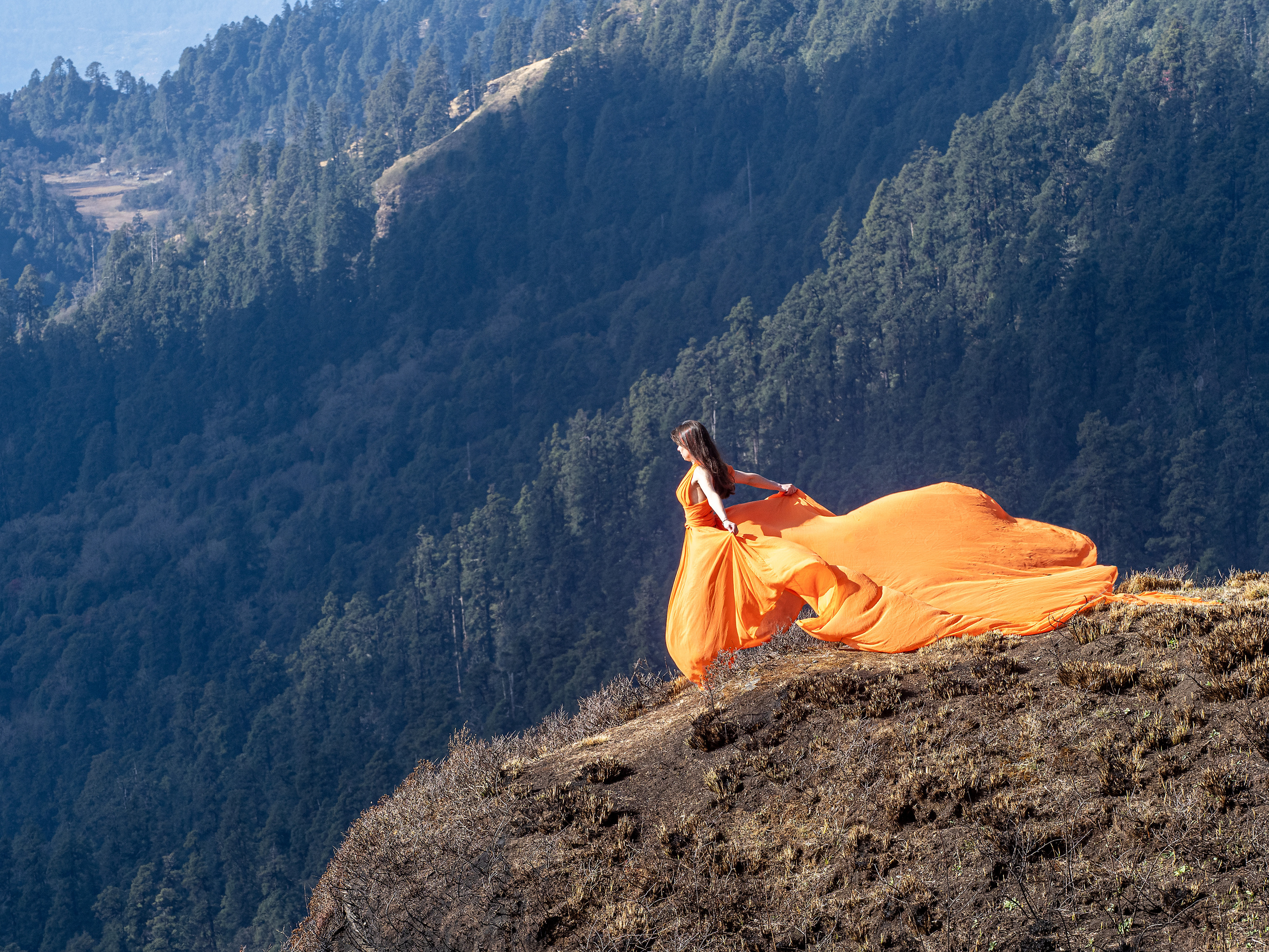 Непал, трек в районе Аннапурны, 2023. Творческие сьемки