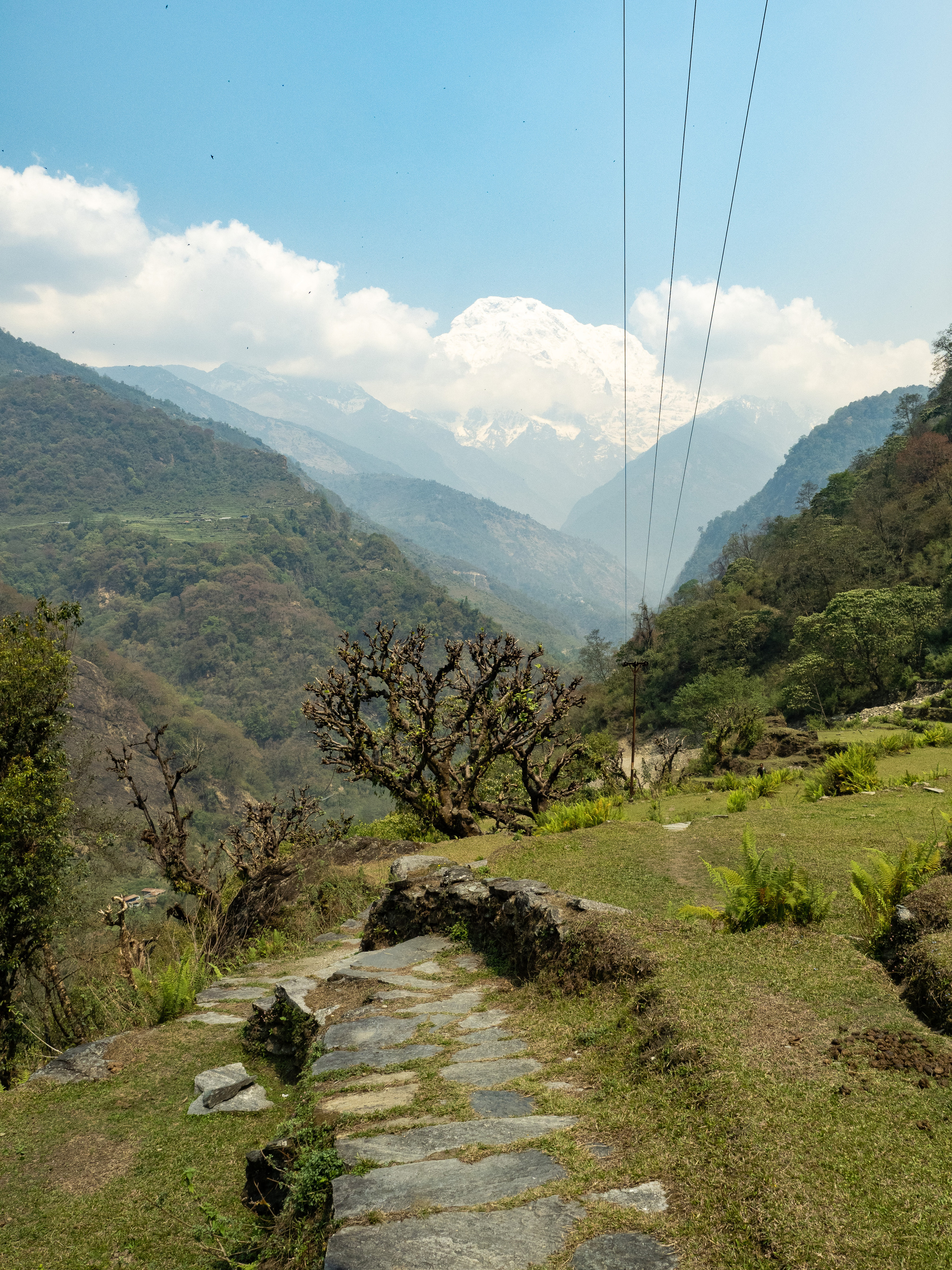 Непал, трек в районе Аннапурны, 2023. Творческие сьемки