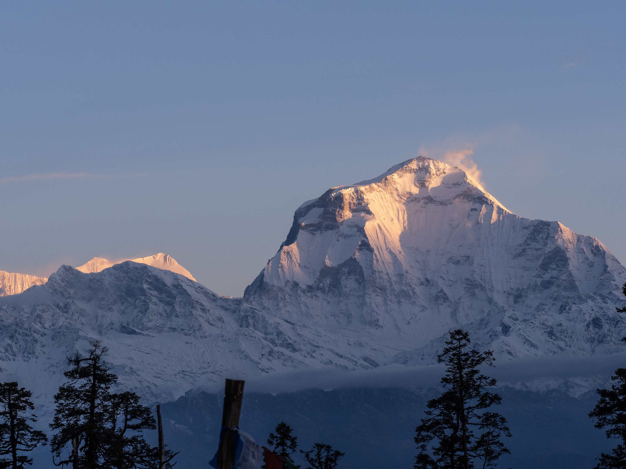 Непал, трек в районе Аннапурны, 2023. Творческие сьемки
