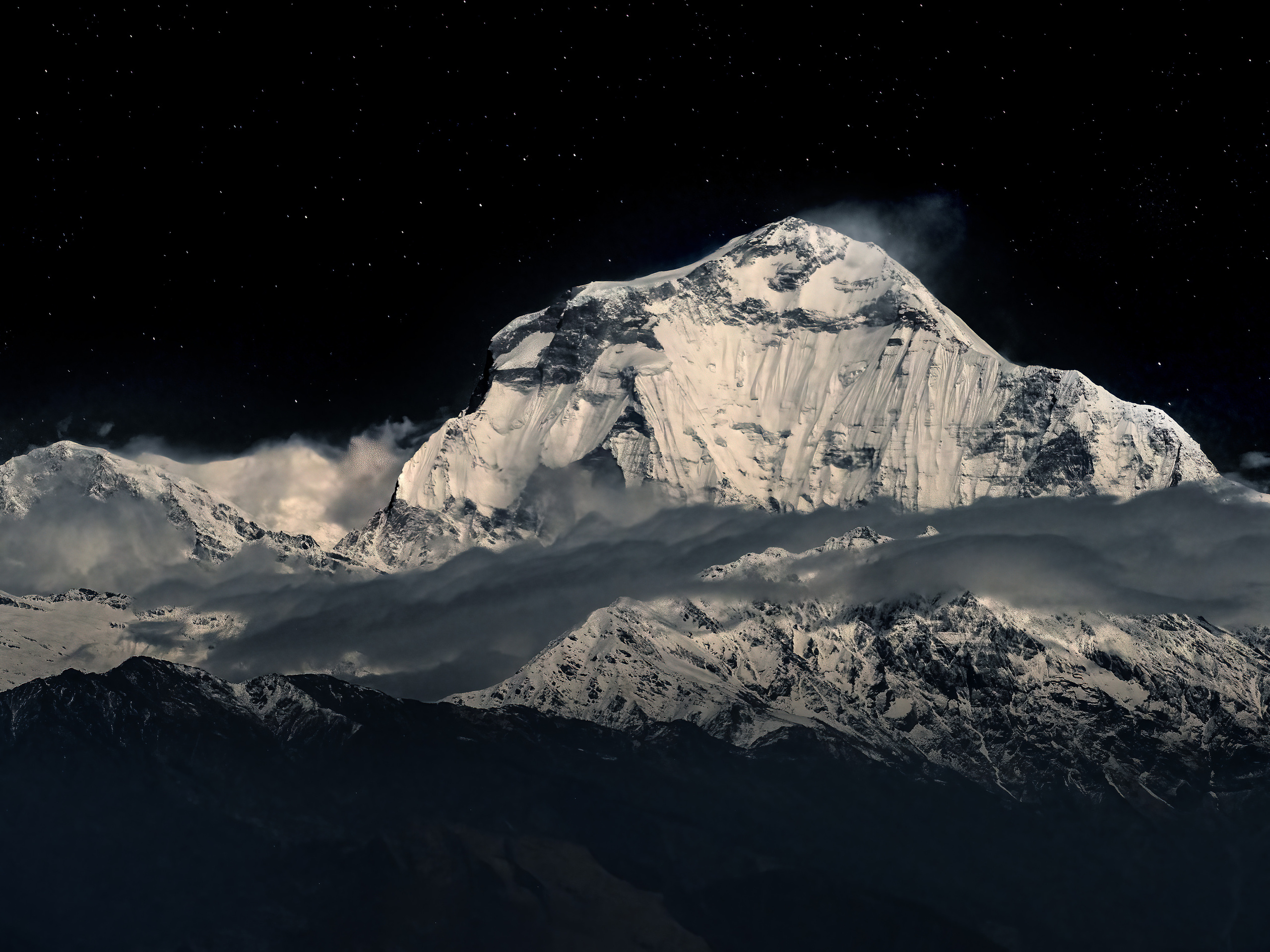 Непал, трек в районе Аннапурны, 2023. Творческие сьемки