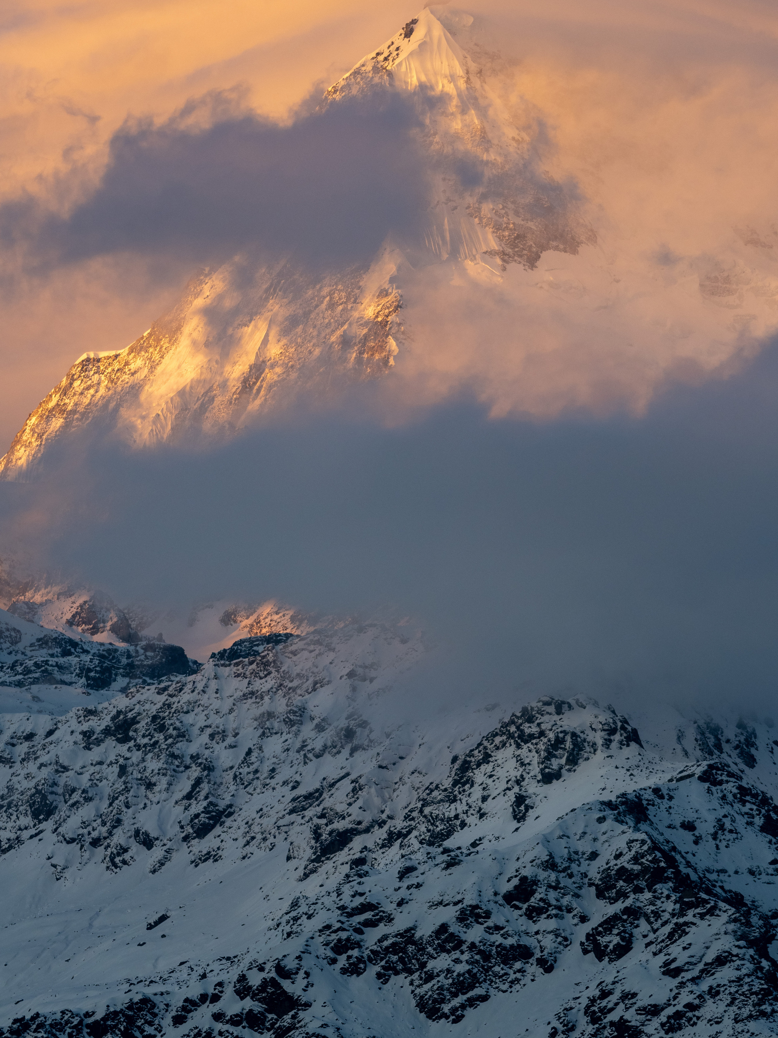 Непал, трек в районе Аннапурны, 2023. Творческие сьемки