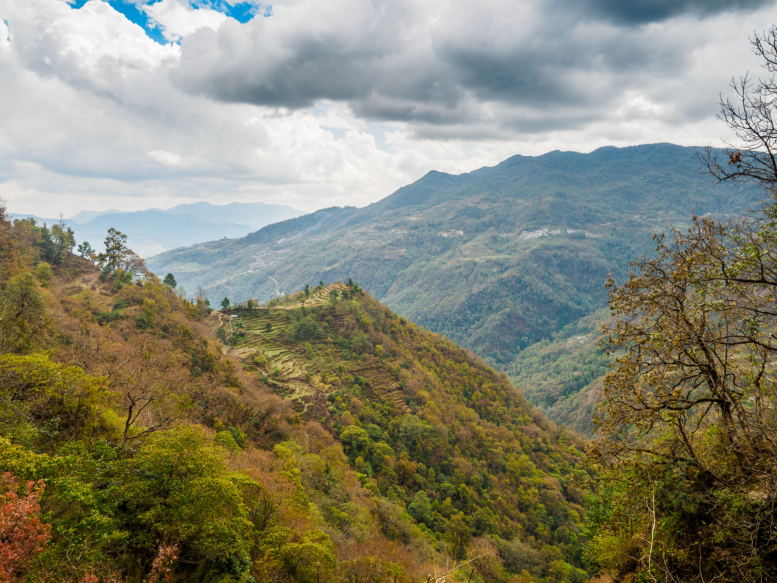 Непал, трек в районе Аннапурны, 2023. Творческие сьемки