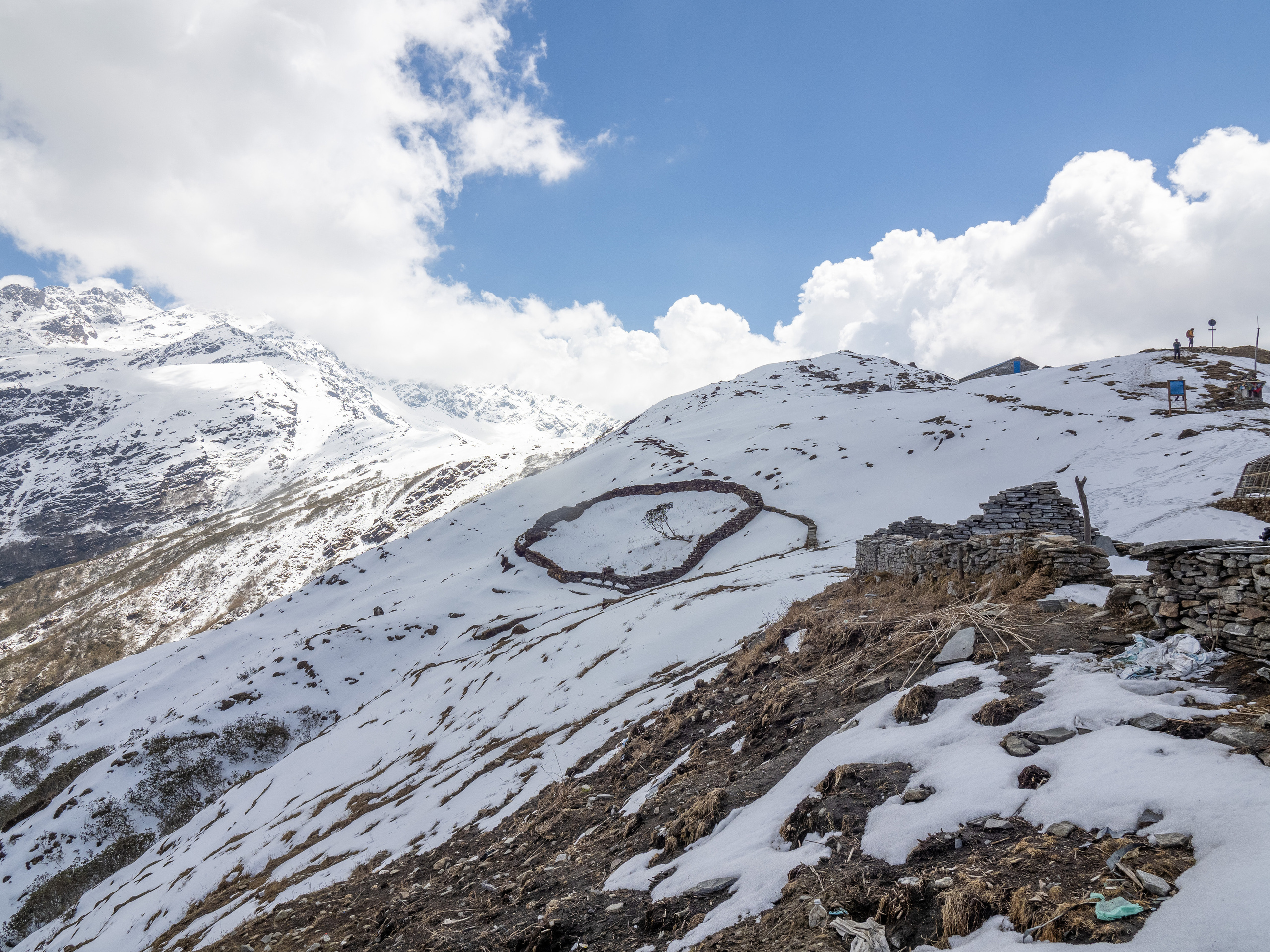 Непал, трек в районе Аннапурны, 2023. Творческие сьемки