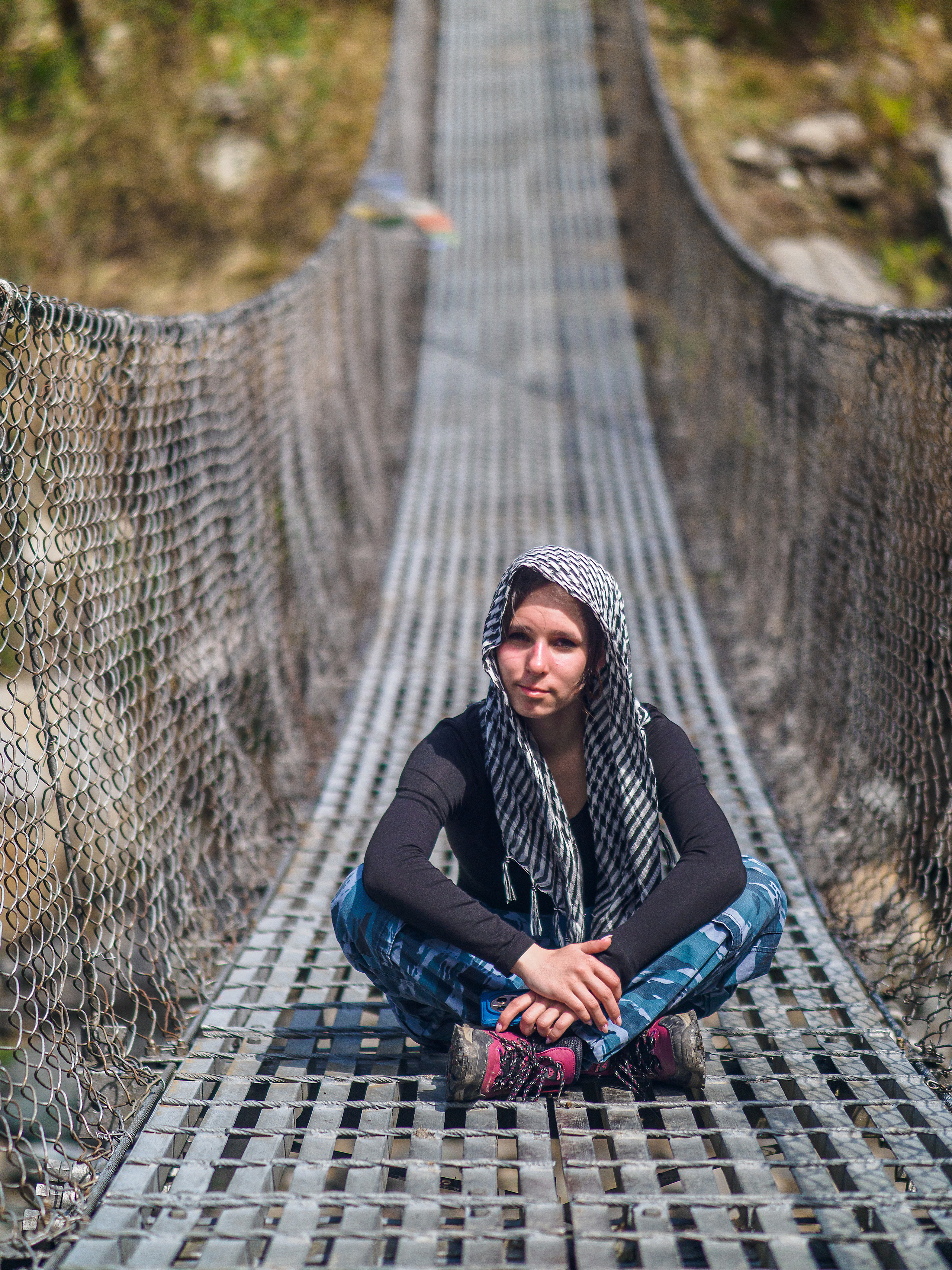 Непал, трек в районе Аннапурны, 2023. Творческие сьемки