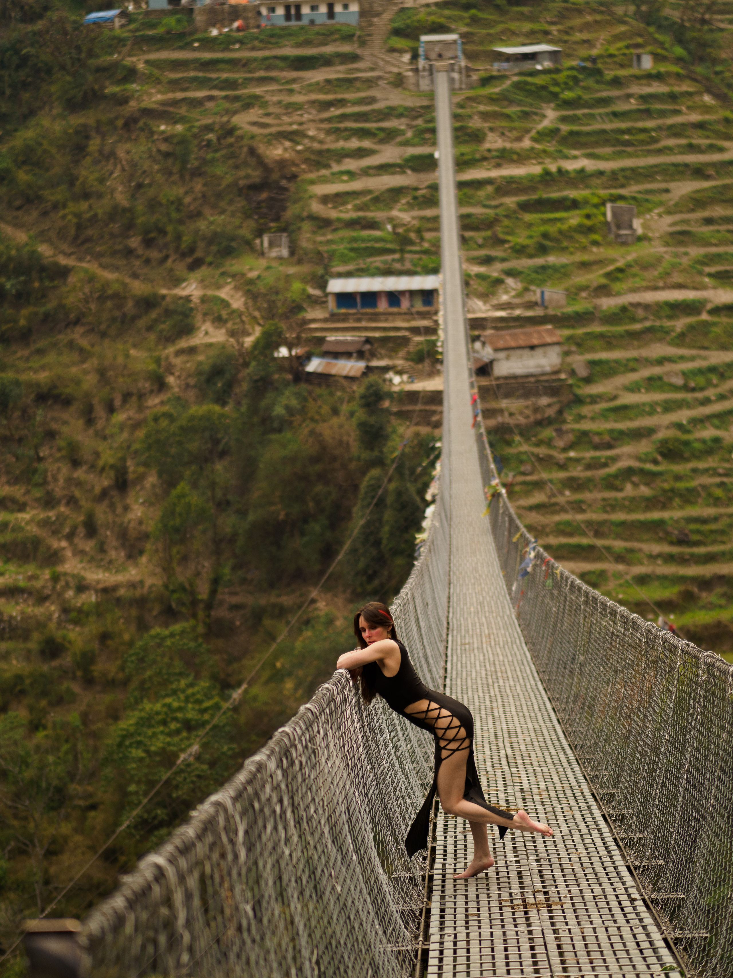 Непал, трек в районе Аннапурны, 2023. Творческие сьемки