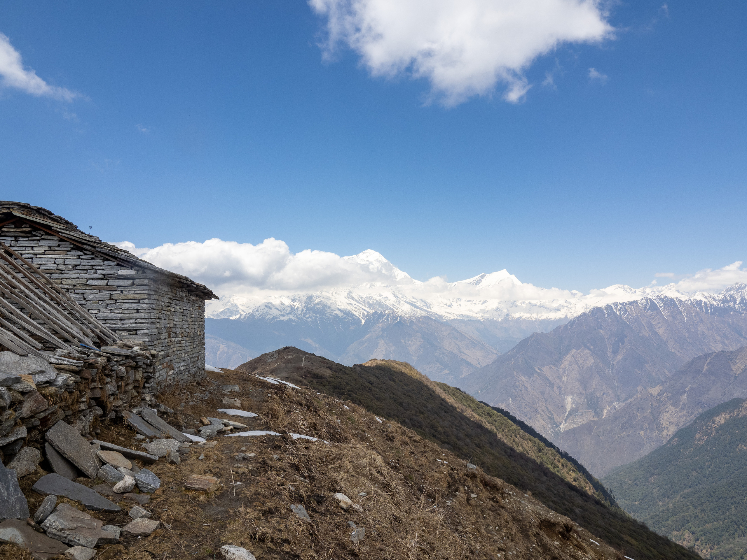 Непал, трек в районе Аннапурны, 2023. Творческие сьемки