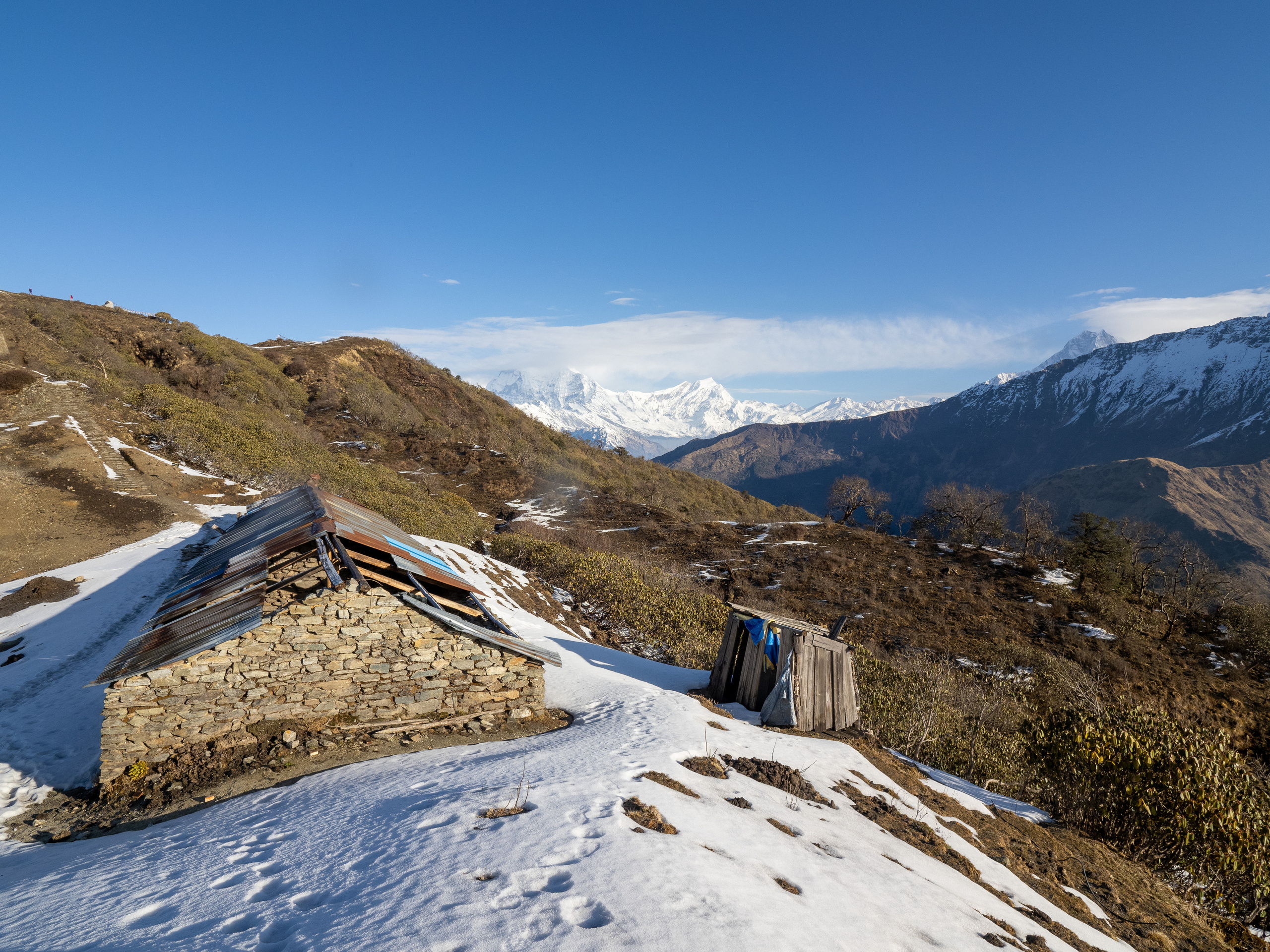 Непал, трек в районе Аннапурны, 2023. Творческие сьемки