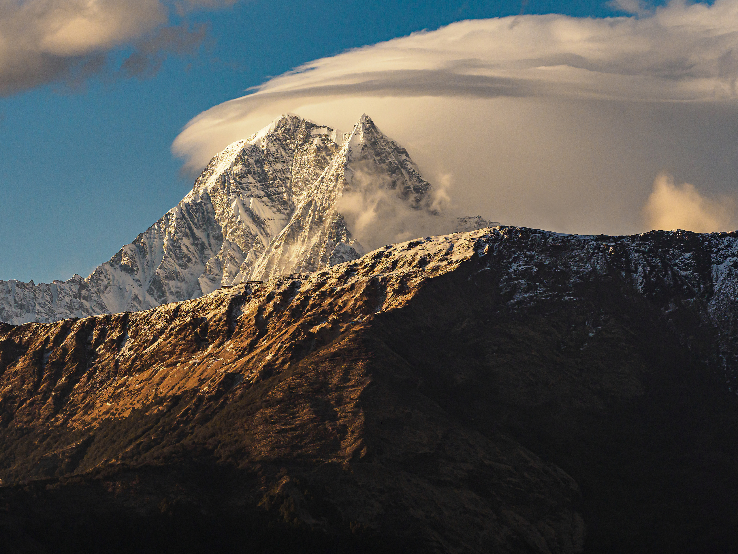 Непал, трек в районе Аннапурны, 2023. Творческие сьемки