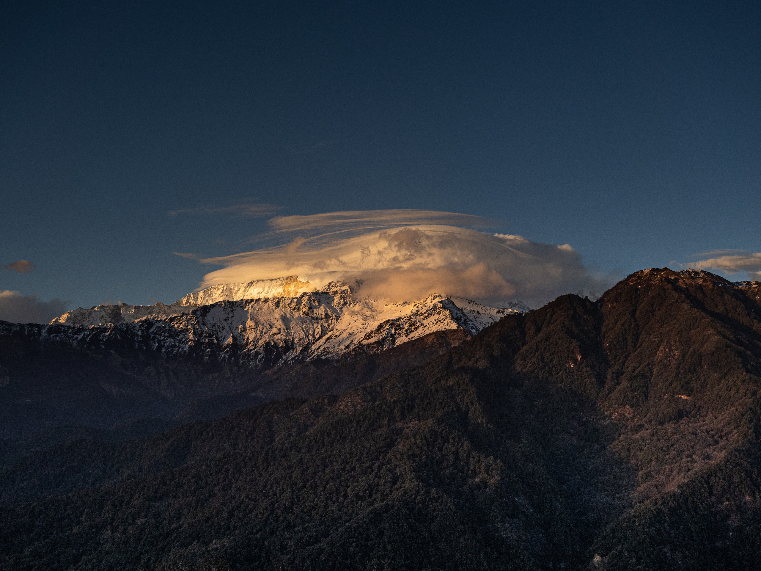 Непал, трек в районе Аннапурны, 2023. Творческие сьемки
