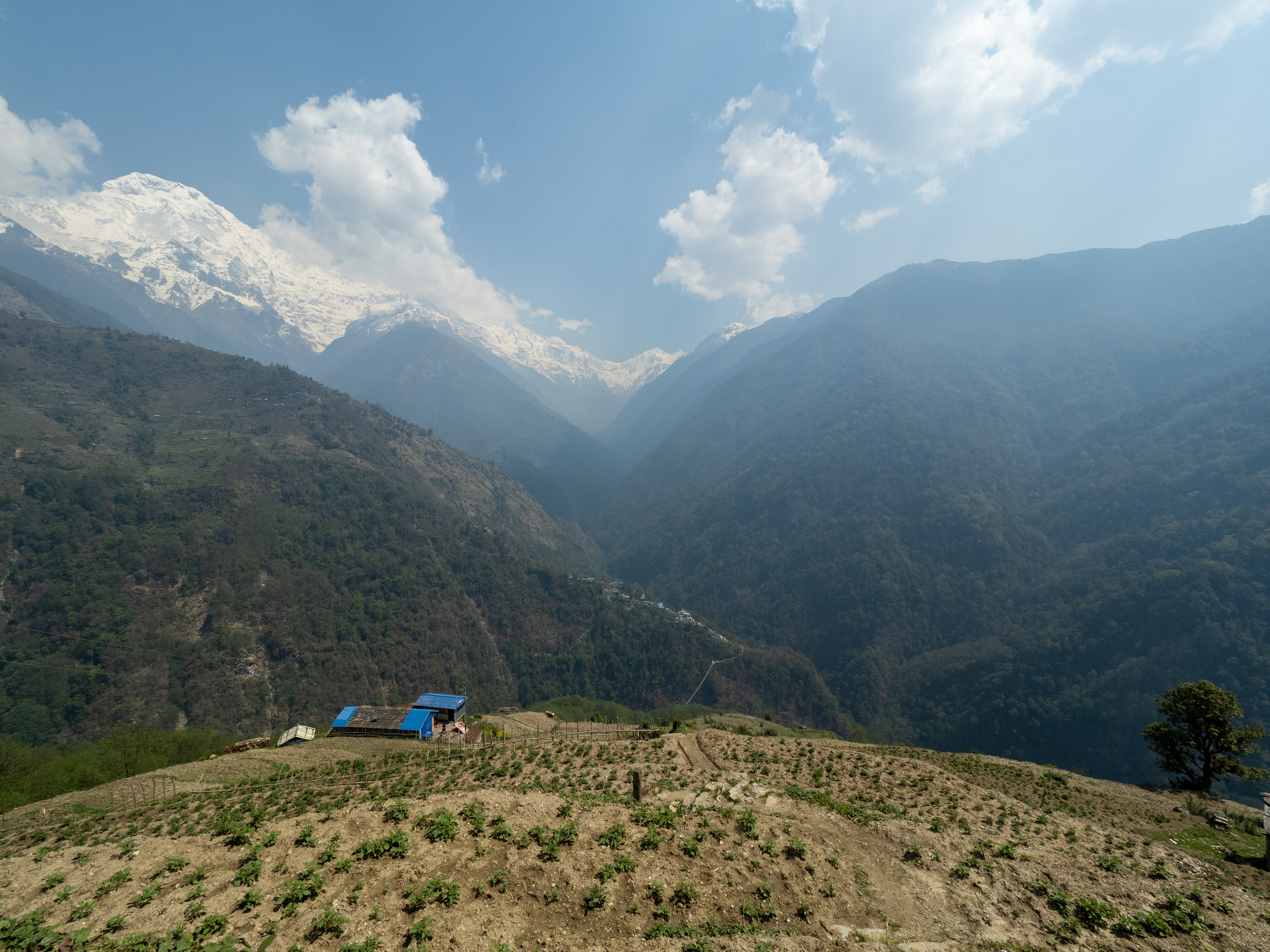 Непал, трек в районе Аннапурны, 2023. Творческие сьемки