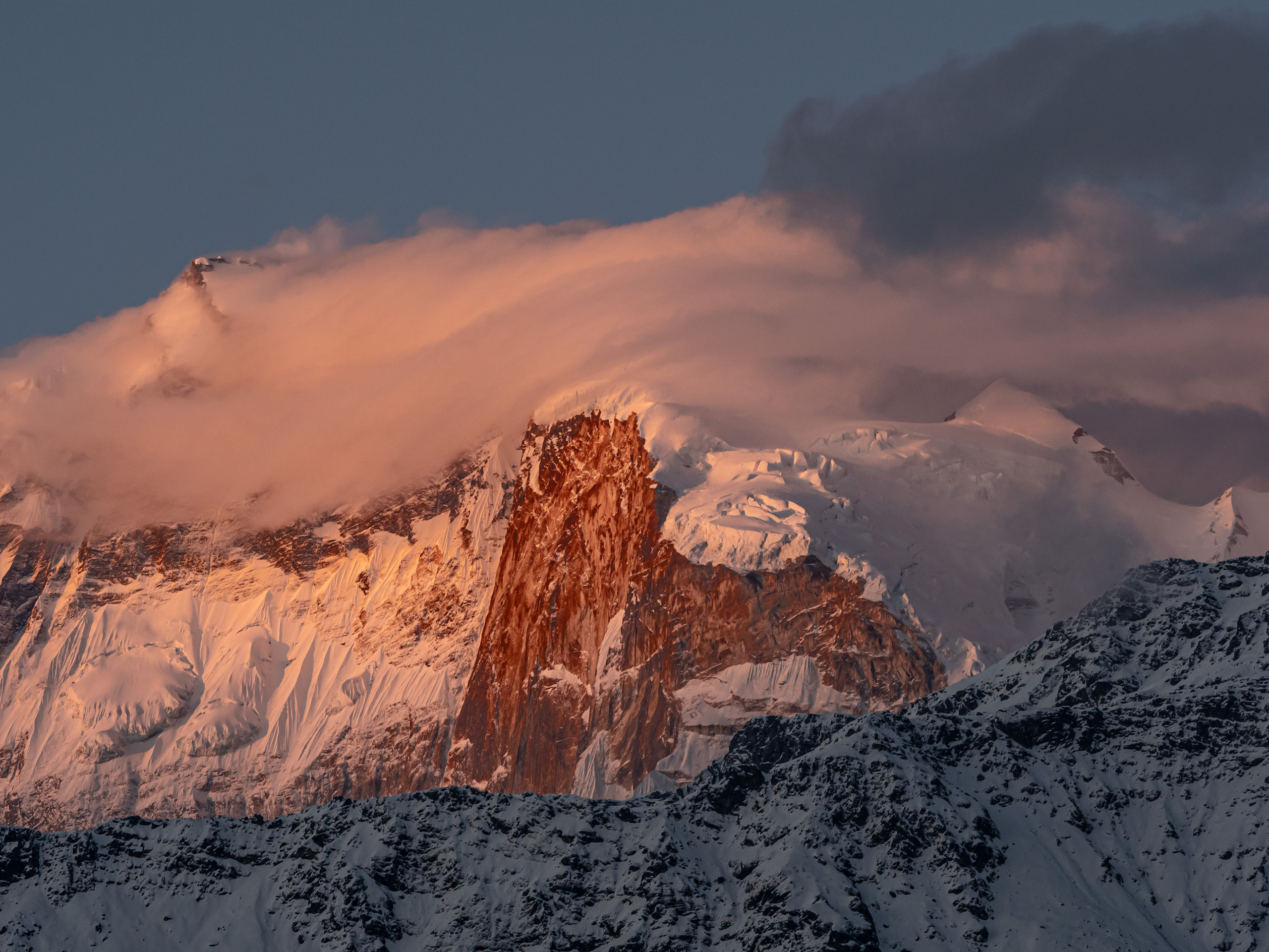 Непал, трек в районе Аннапурны, 2023. Творческие сьемки