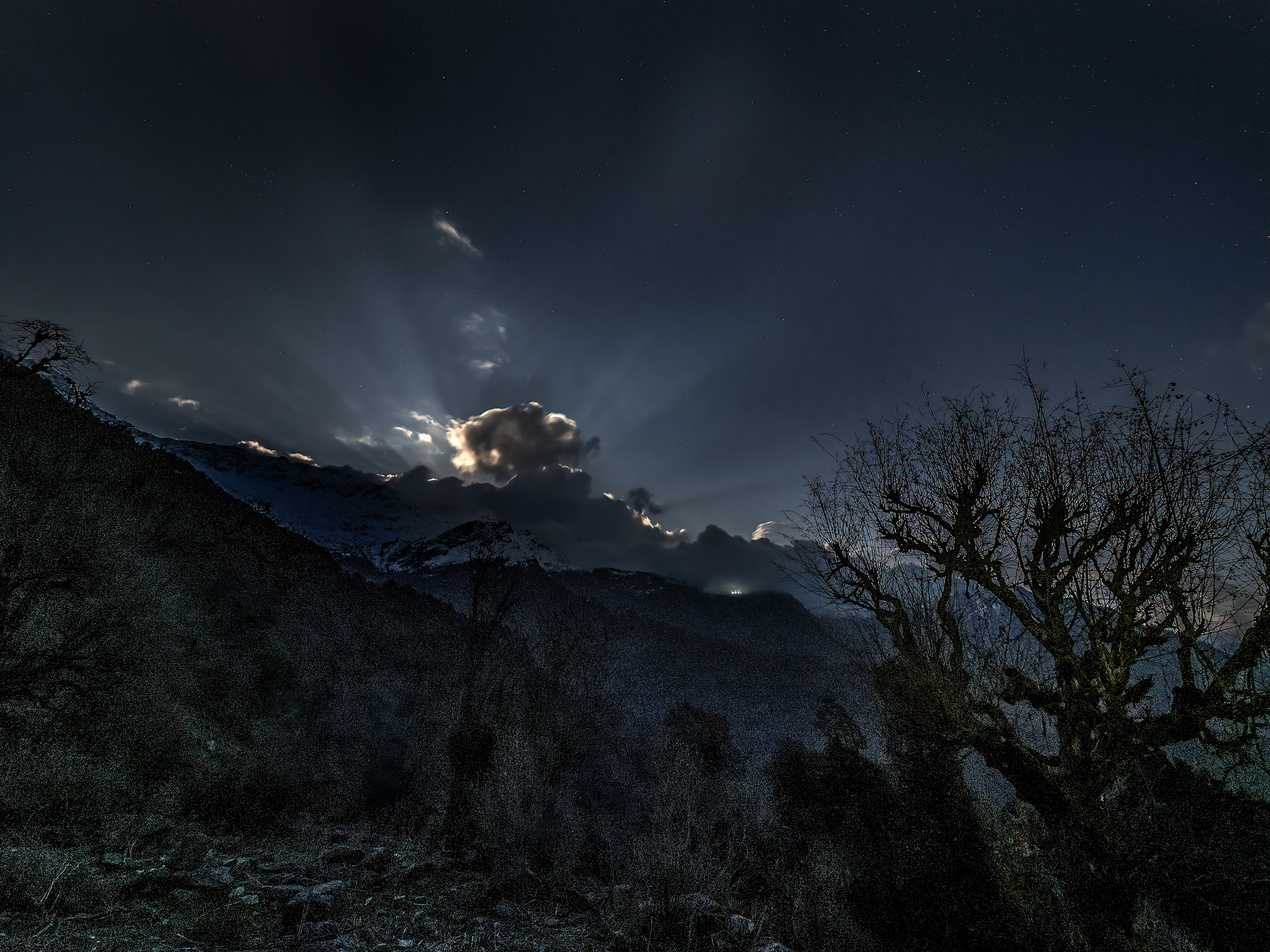 Непал, трек в районе Аннапурны, 2023. Творческие сьемки