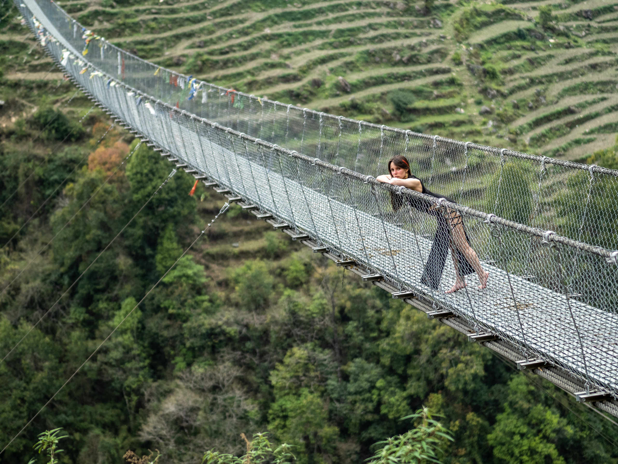 Непал, трек в районе Аннапурны, 2023. Творческие сьемки