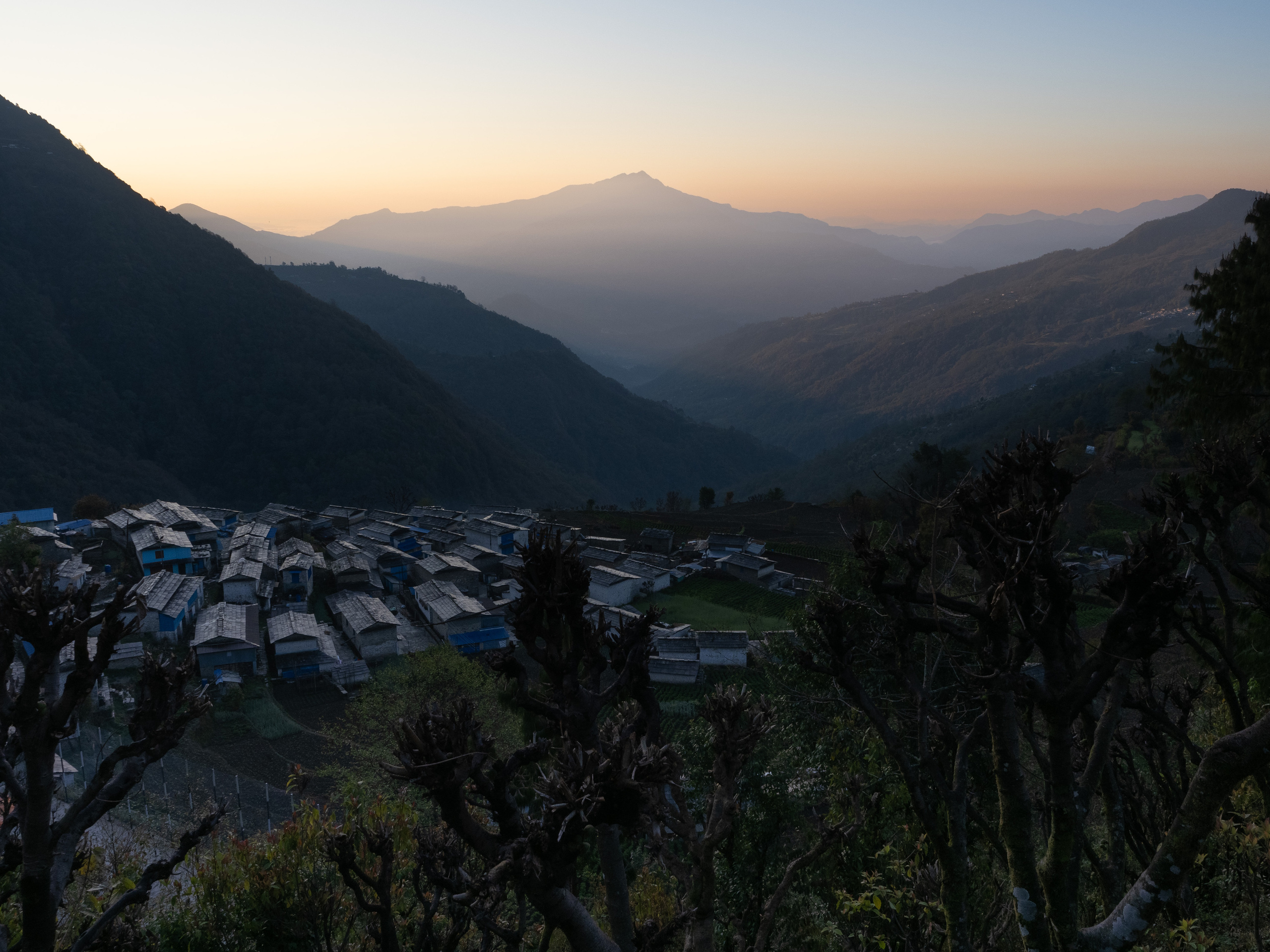 Непал, трек в районе Аннапурны, 2023. Творческие сьемки