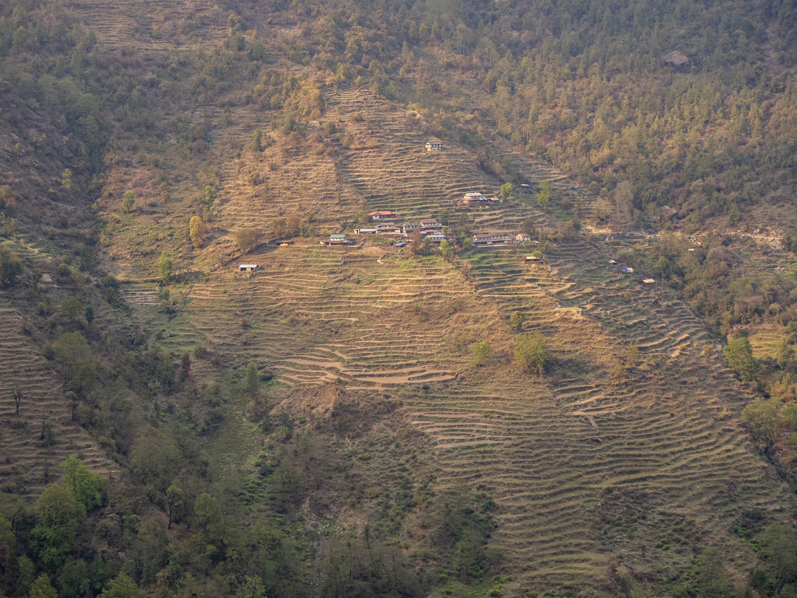 Непал, трек в районе Аннапурны, 2023. Творческие сьемки