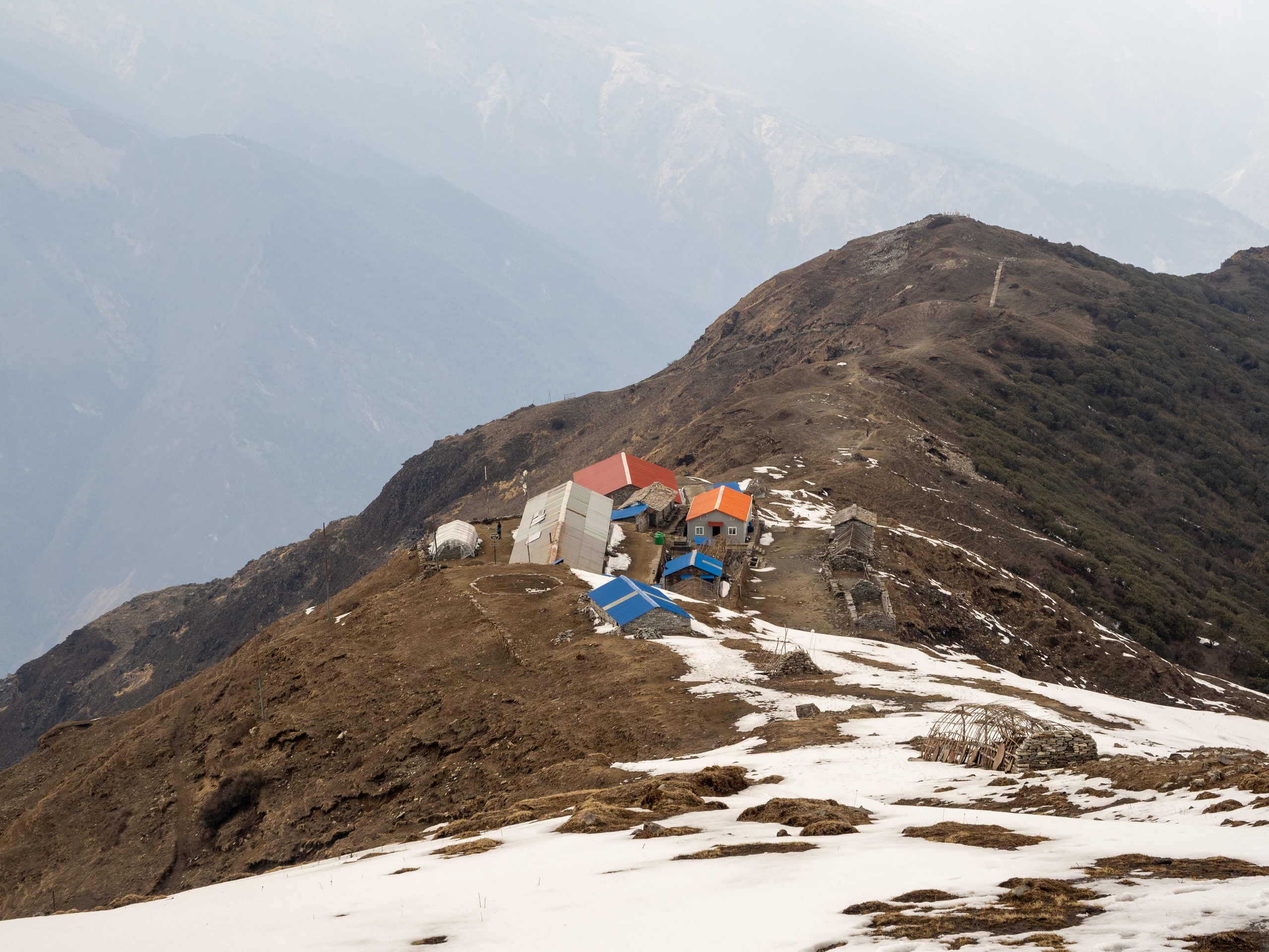 Непал, трек в районе Аннапурны, 2023. Творческие сьемки