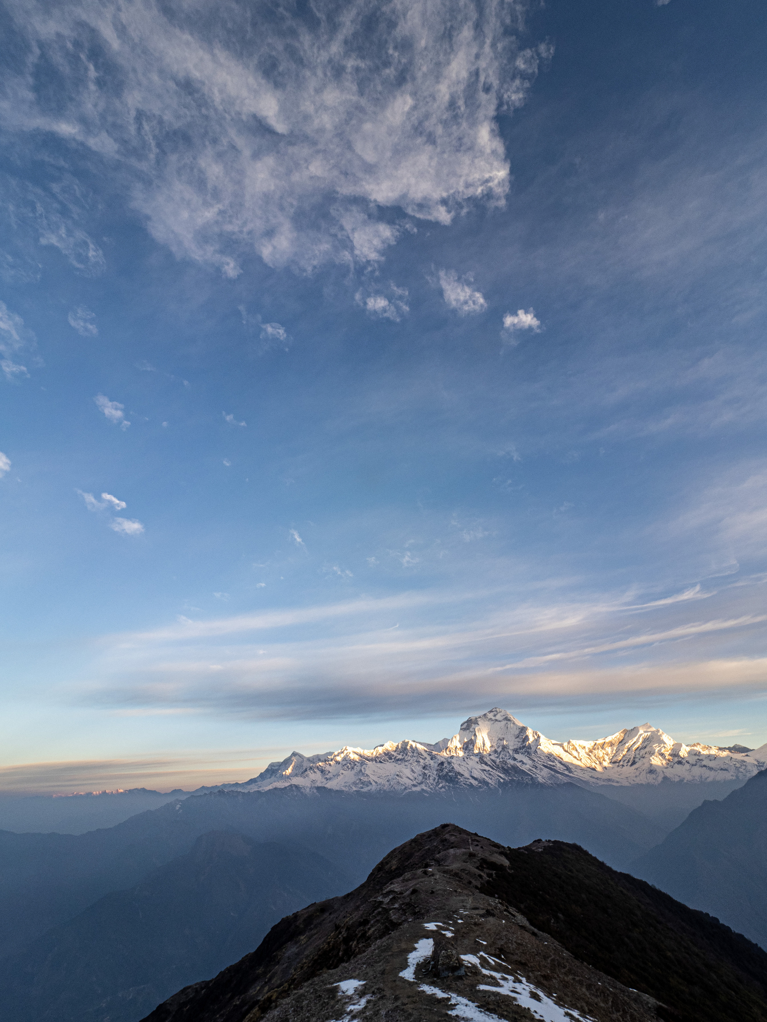 Непал, трек в районе Аннапурны, 2023. Творческие сьемки