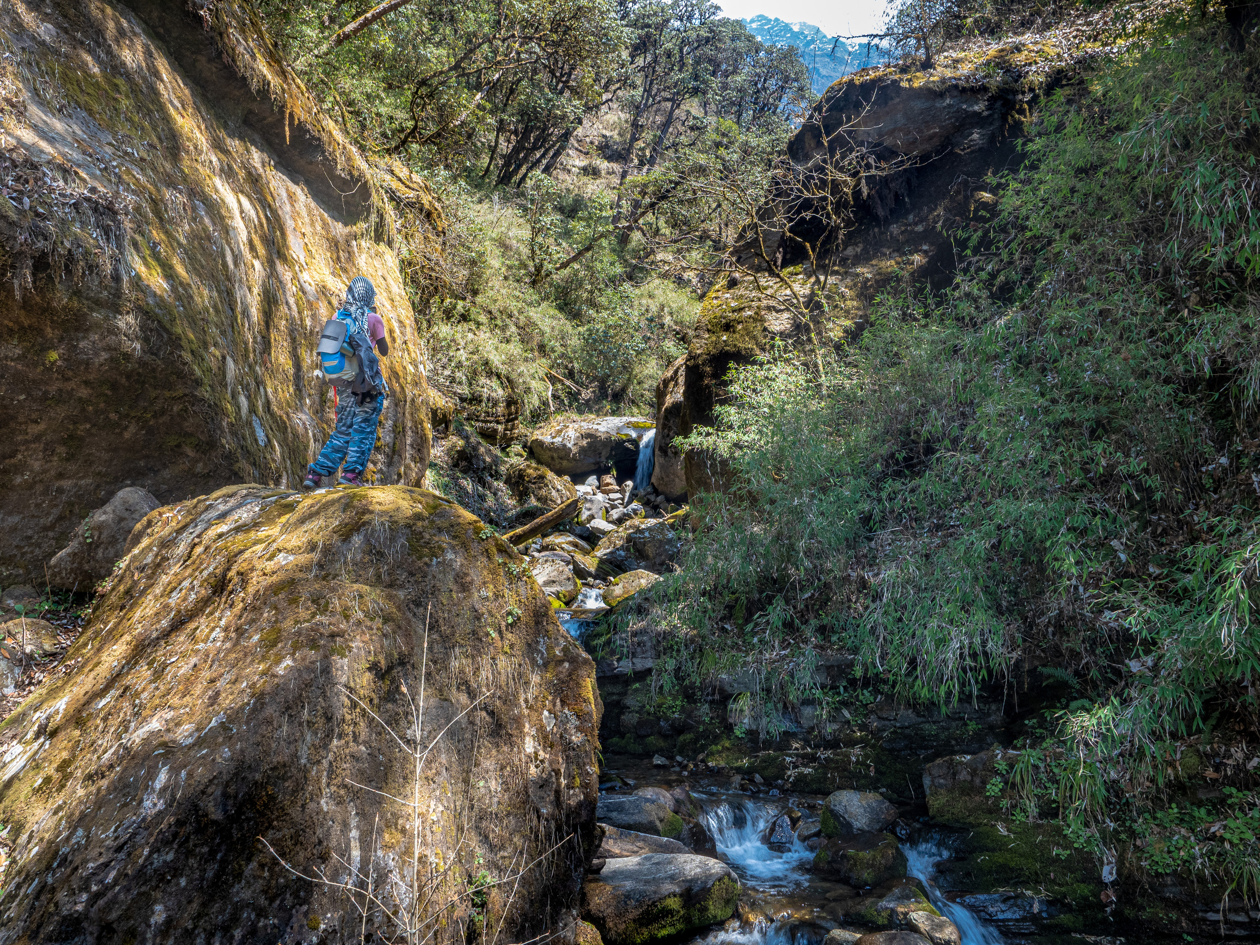 Непал, трек в районе Аннапурны, 2023. Творческие сьемки