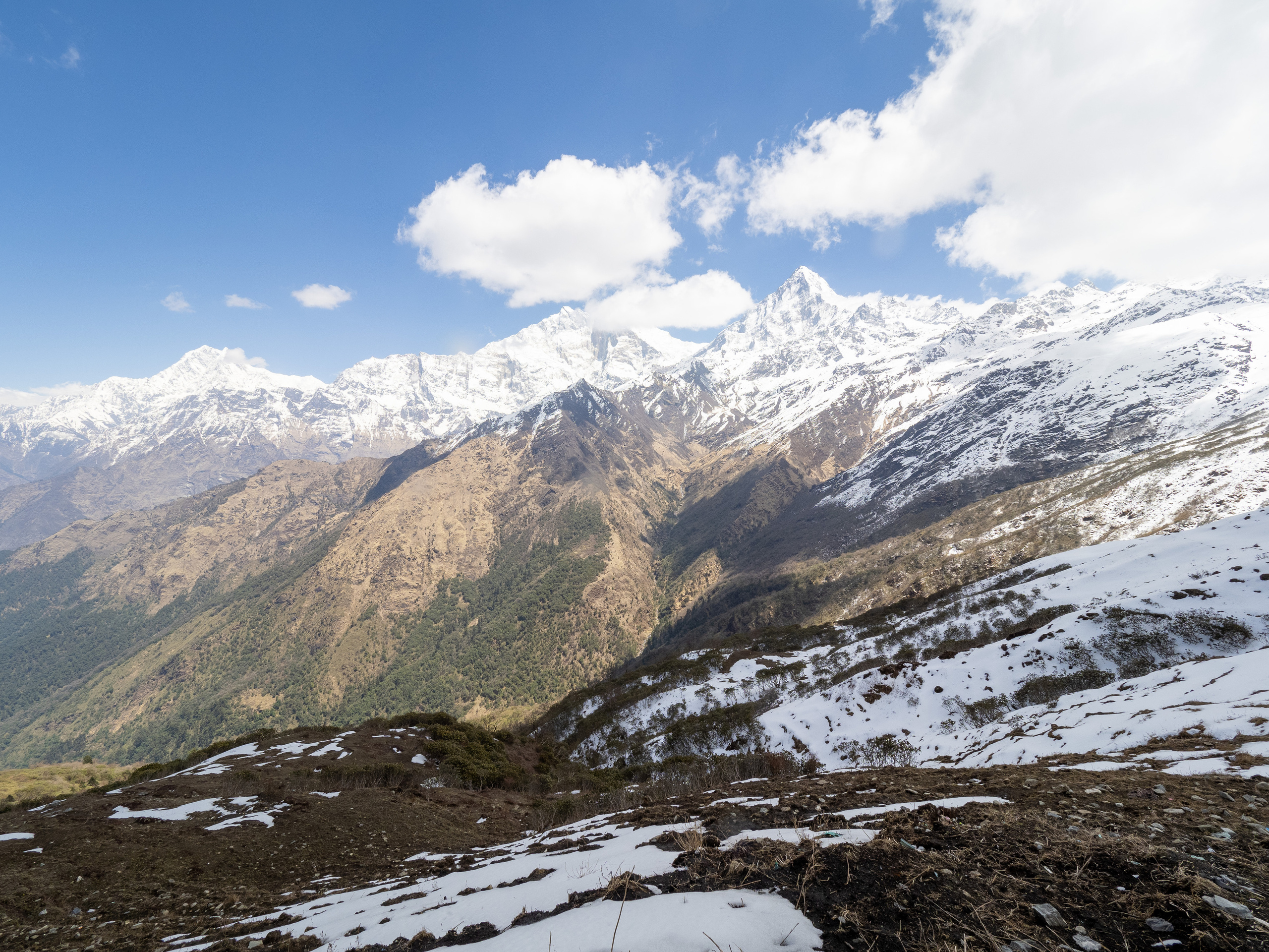 Непал, трек в районе Аннапурны, 2023. Творческие сьемки