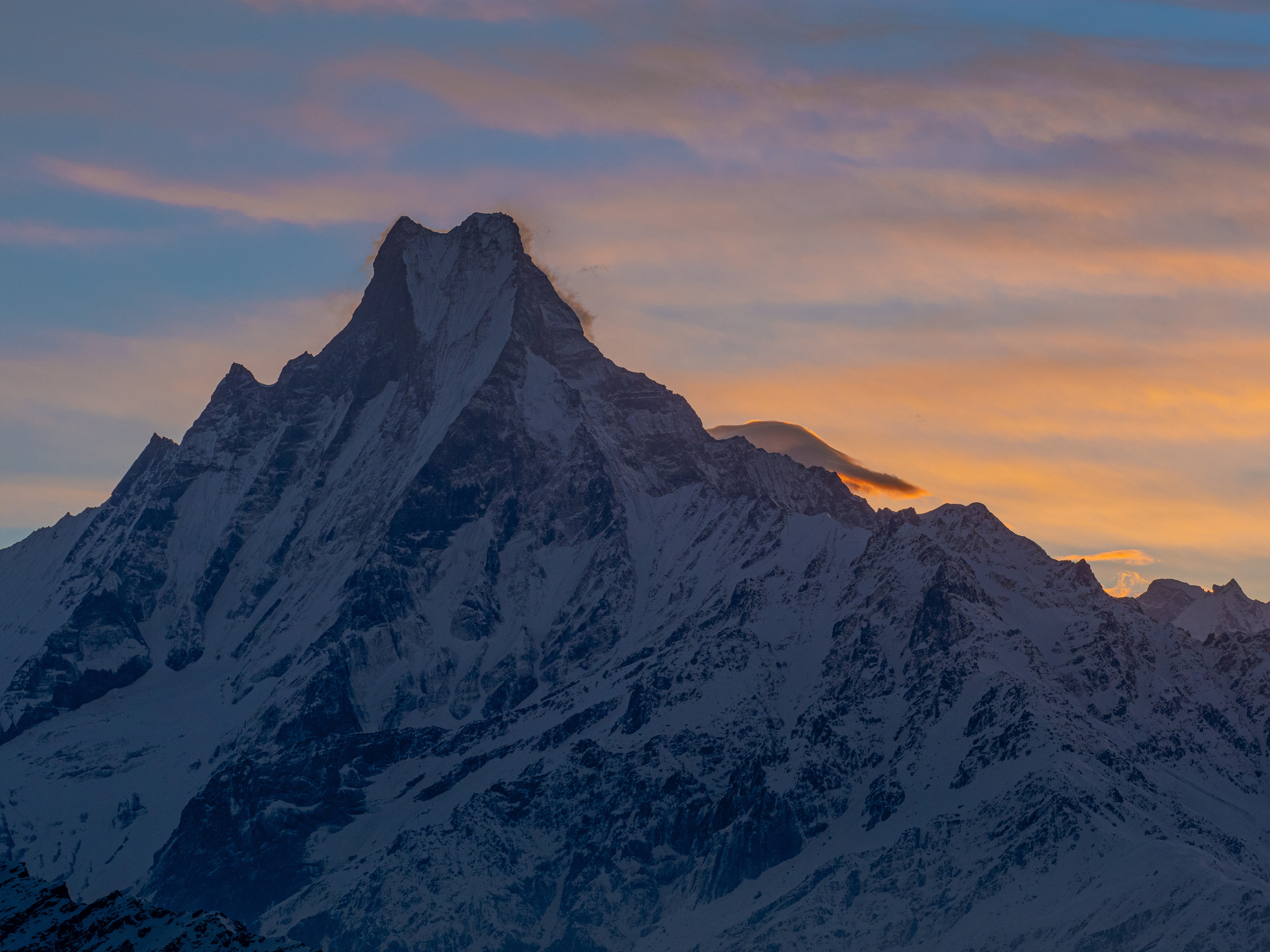 Непал, трек в районе Аннапурны, 2023. Творческие сьемки