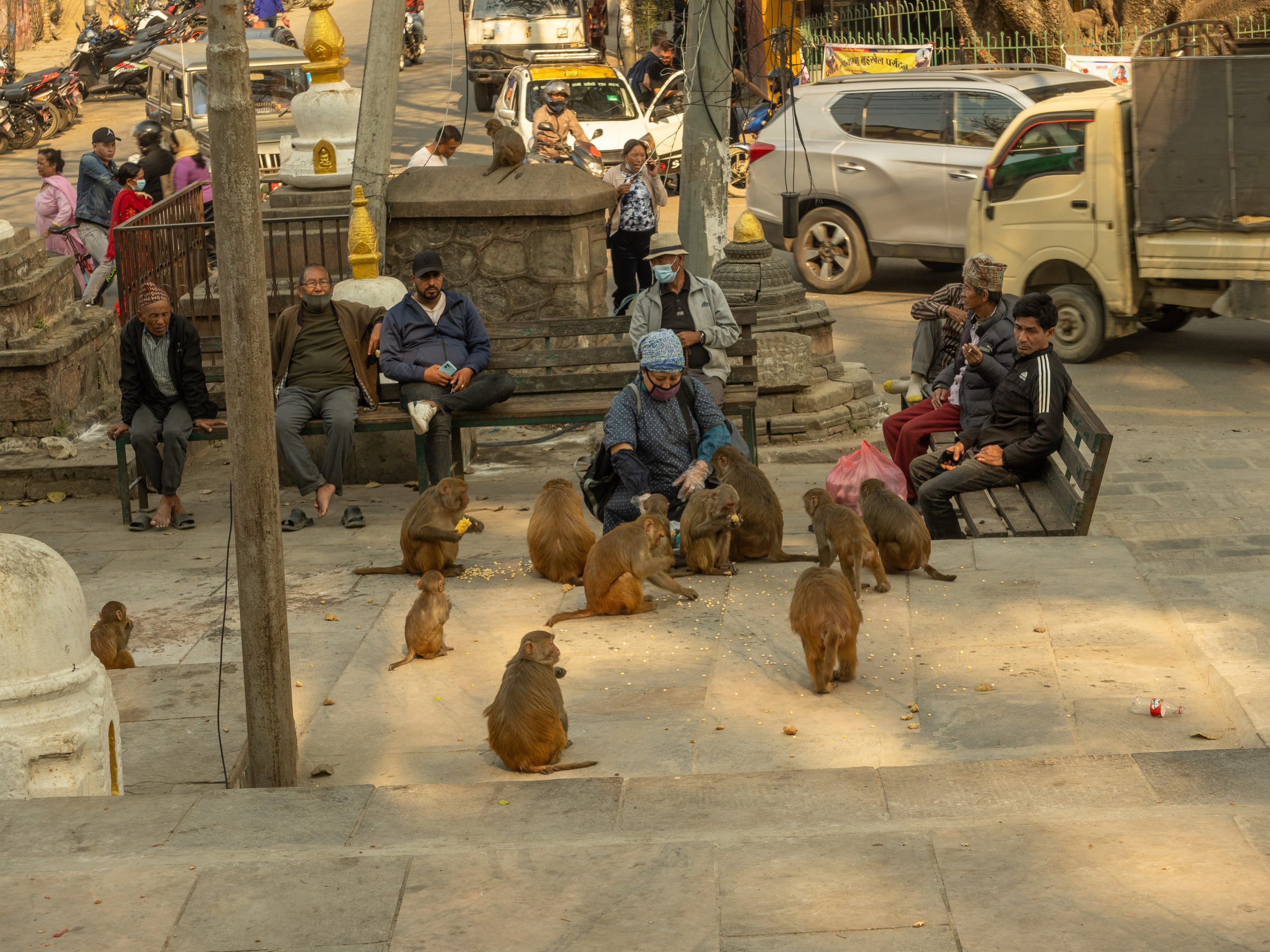 Непал, трек в районе Аннапурны, 2023. Творческие сьемки