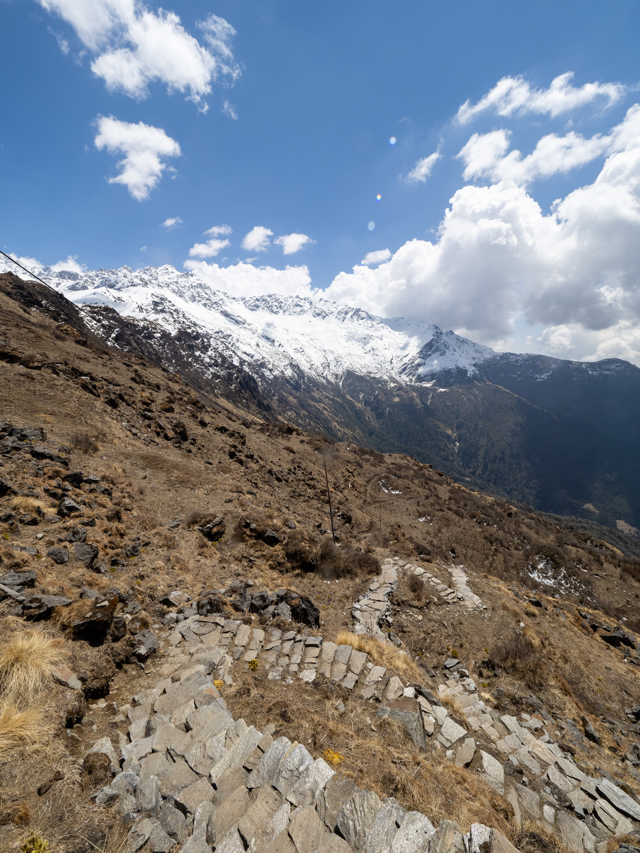 Непал, трек в районе Аннапурны, 2023. Творческие сьемки