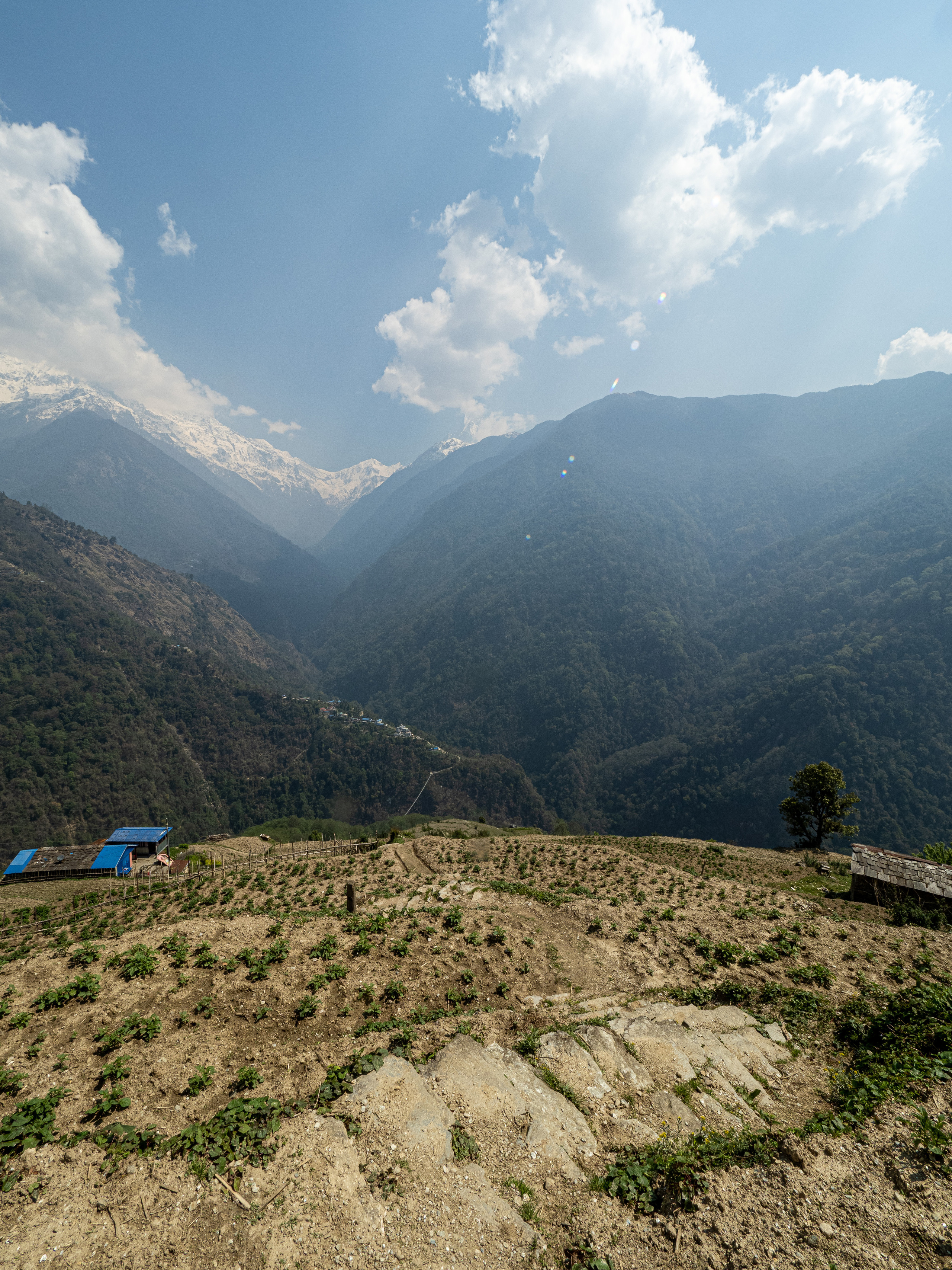 Непал, трек в районе Аннапурны, 2023. Творческие сьемки