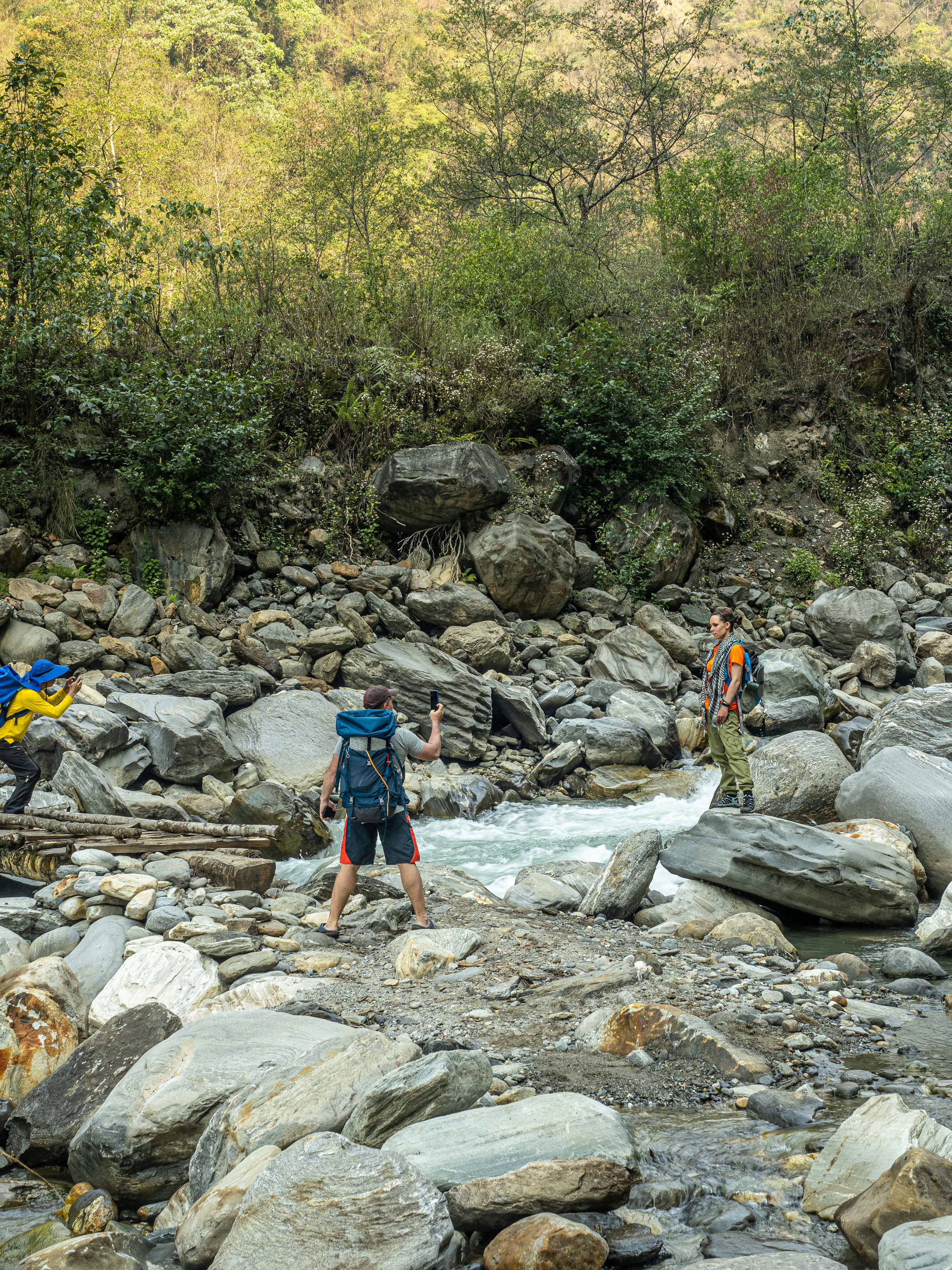 Непал, трек в районе Аннапурны, 2023. Творческие сьемки