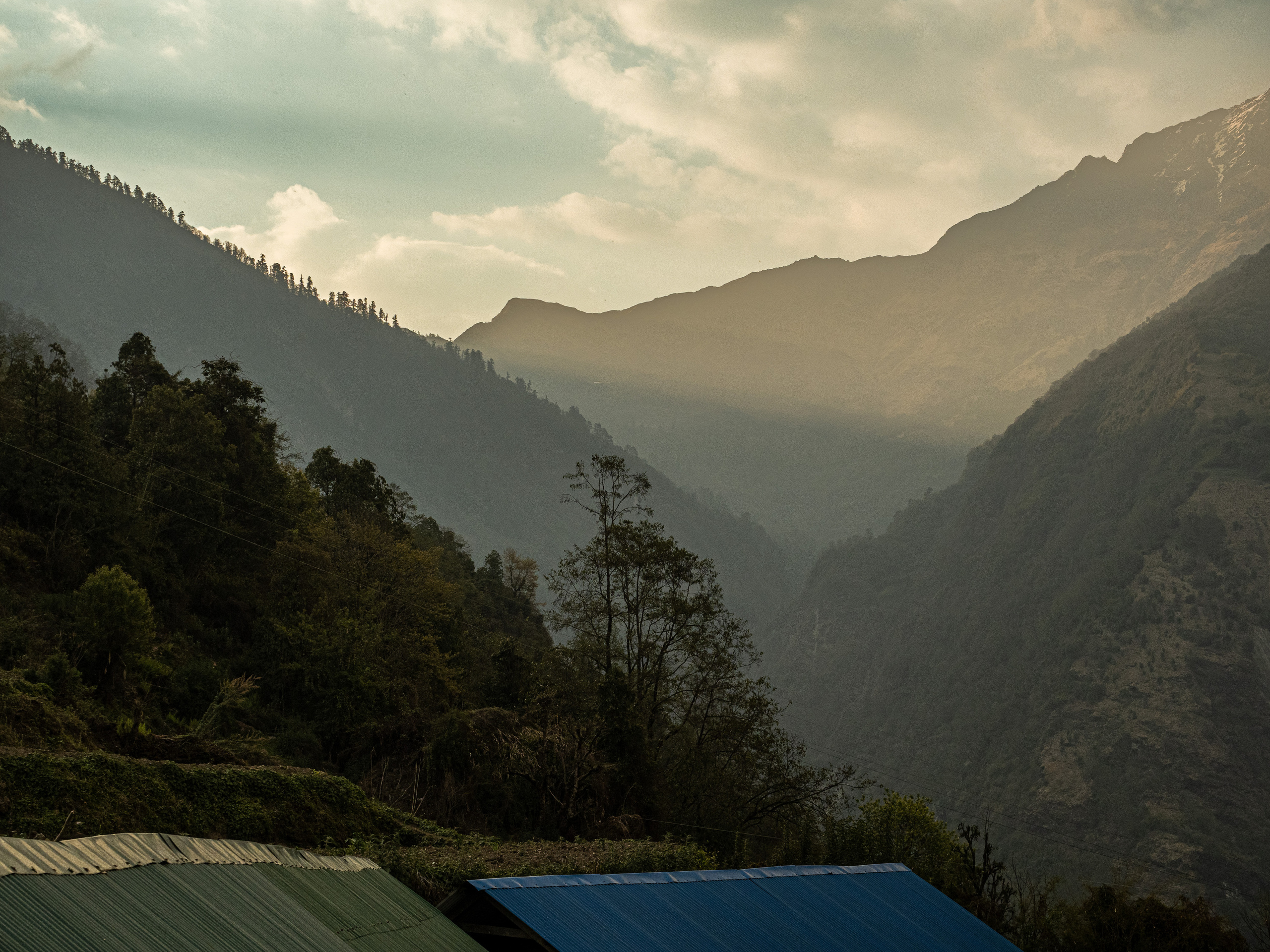 Непал, трек в районе Аннапурны, 2023. Творческие сьемки