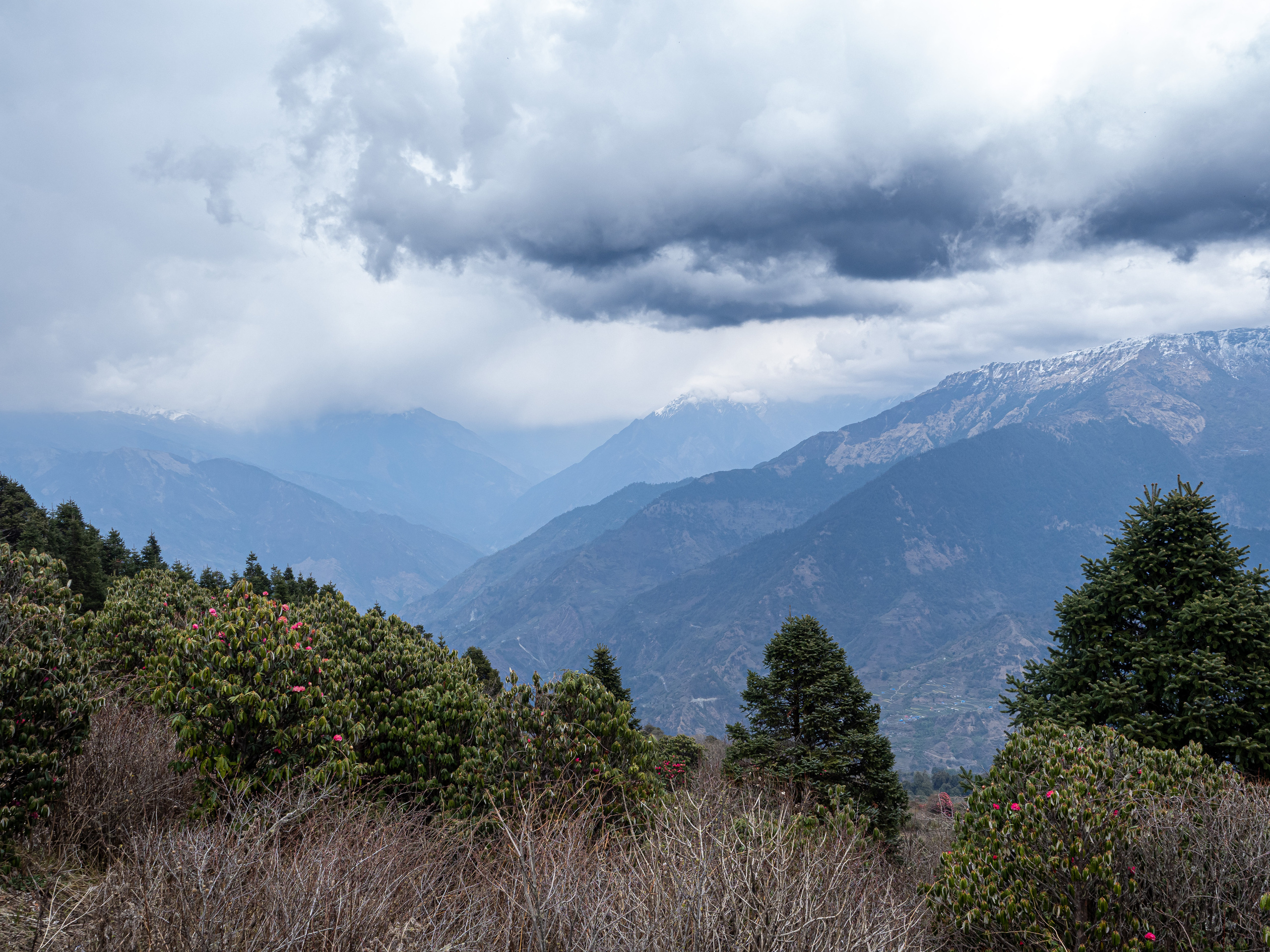 Непал, трек в районе Аннапурны, 2023. Творческие сьемки