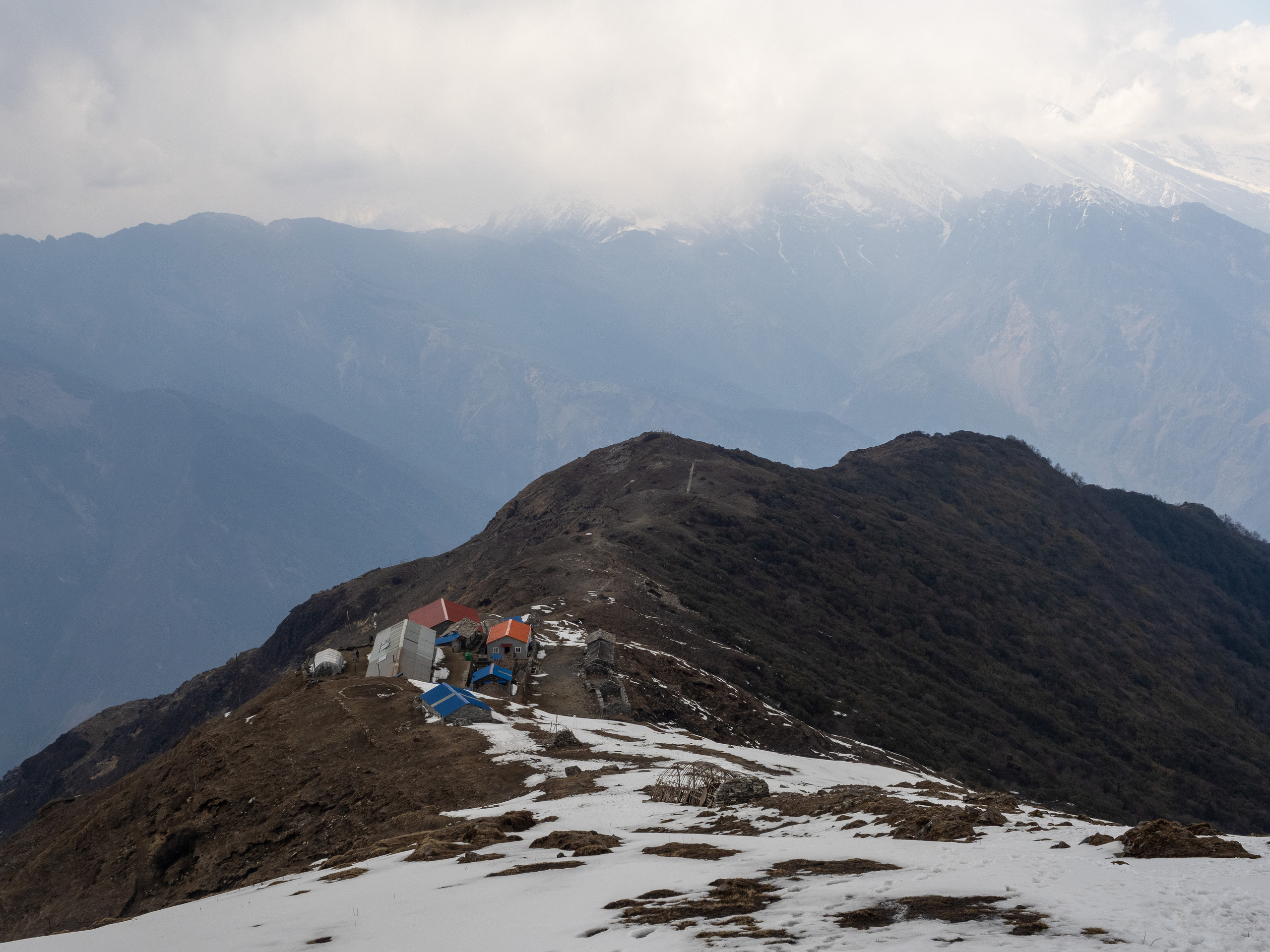 Непал, трек в районе Аннапурны, 2023. Творческие сьемки