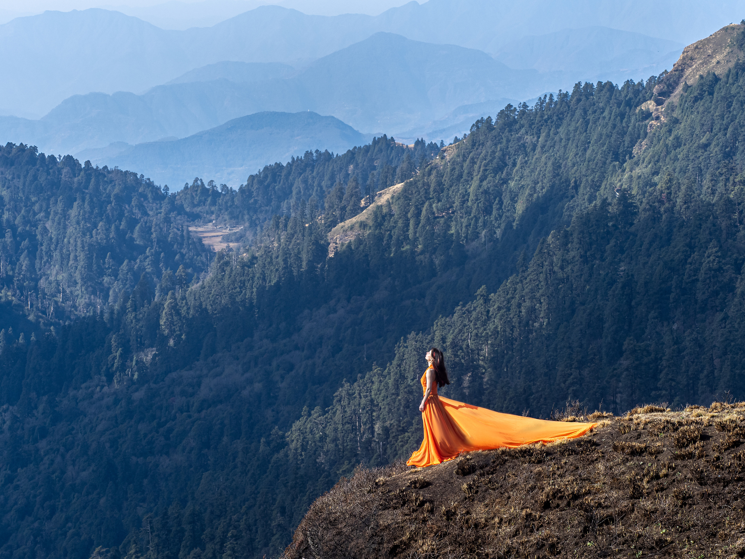 Непал, трек в районе Аннапурны, 2023. Творческие сьемки