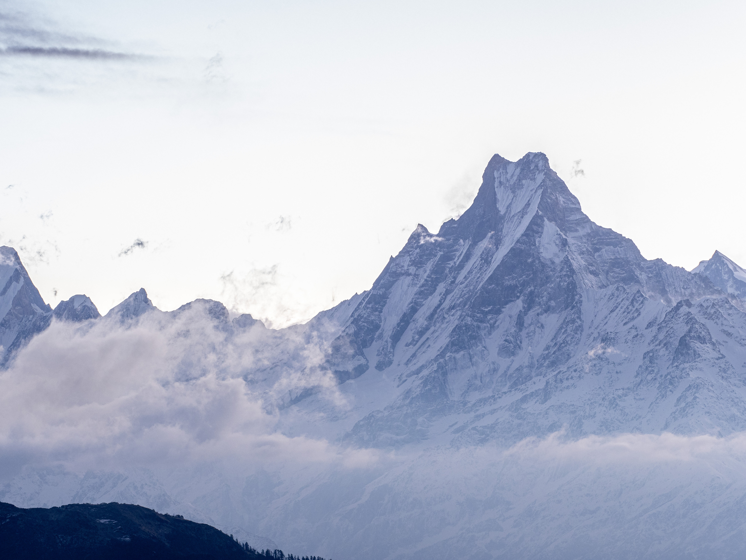 Непал, трек в районе Аннапурны, 2023. Творческие сьемки