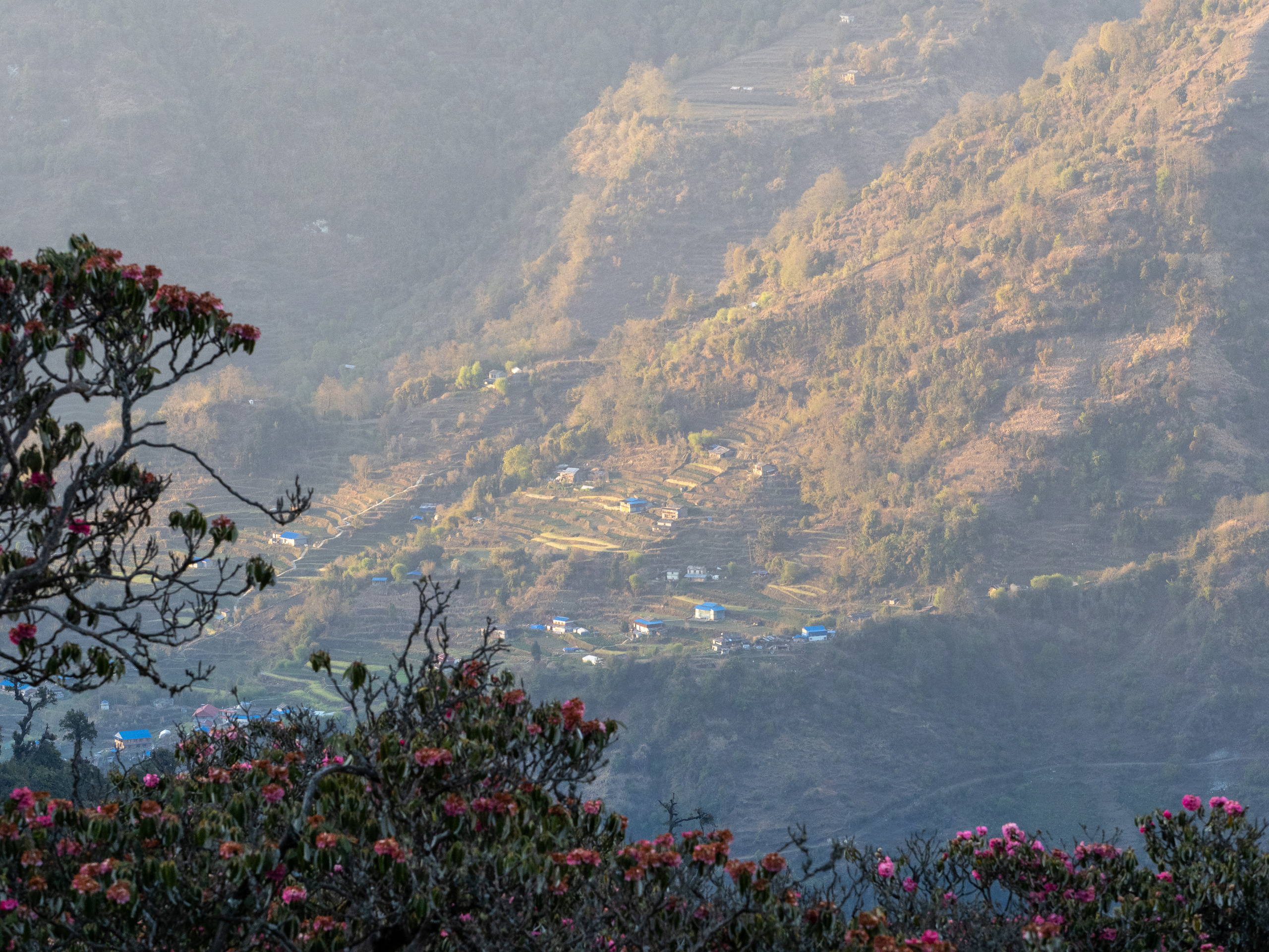 Непал, трек в районе Аннапурны, 2023. Творческие сьемки