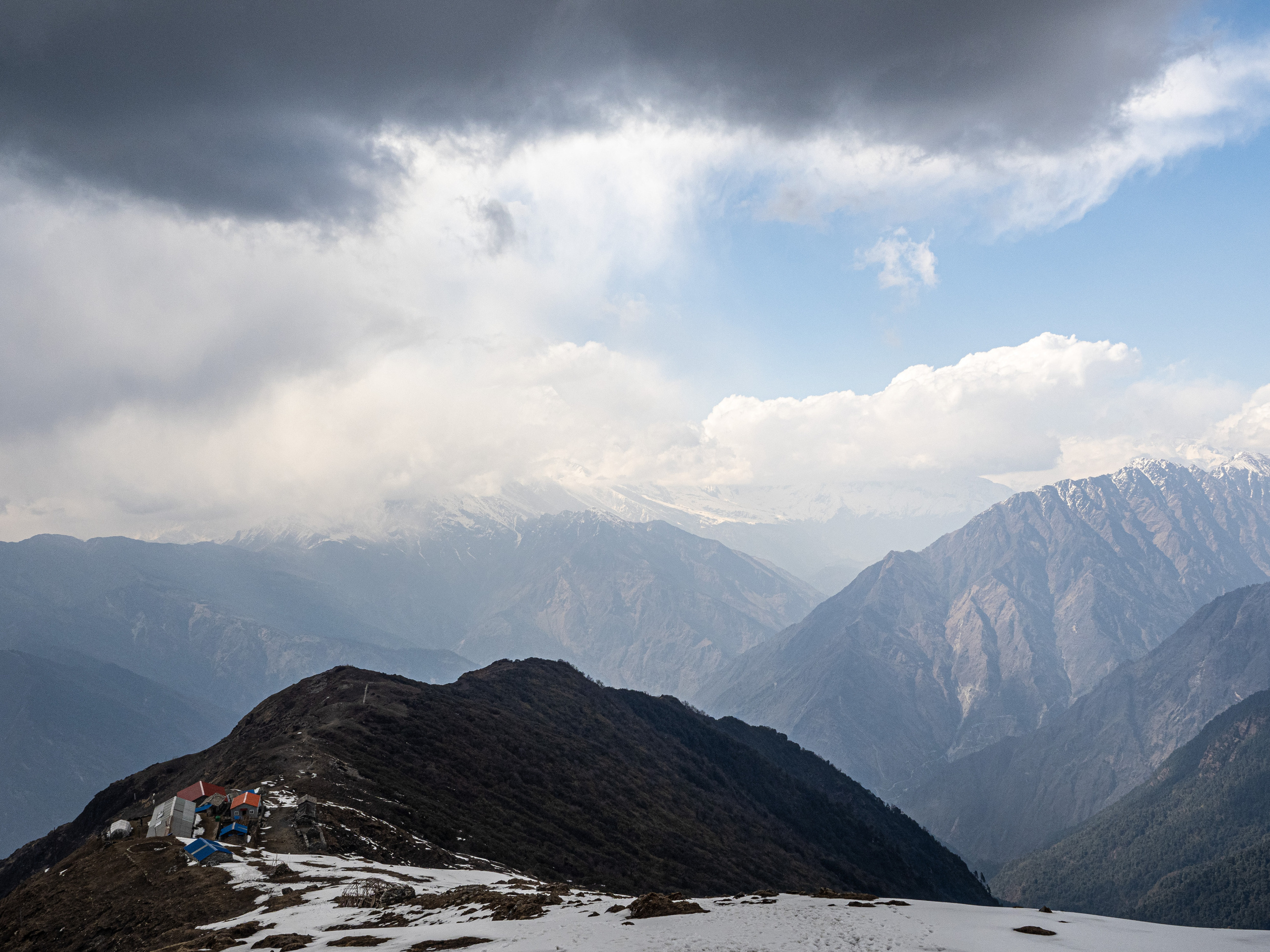 Непал, трек в районе Аннапурны, 2023. Творческие сьемки