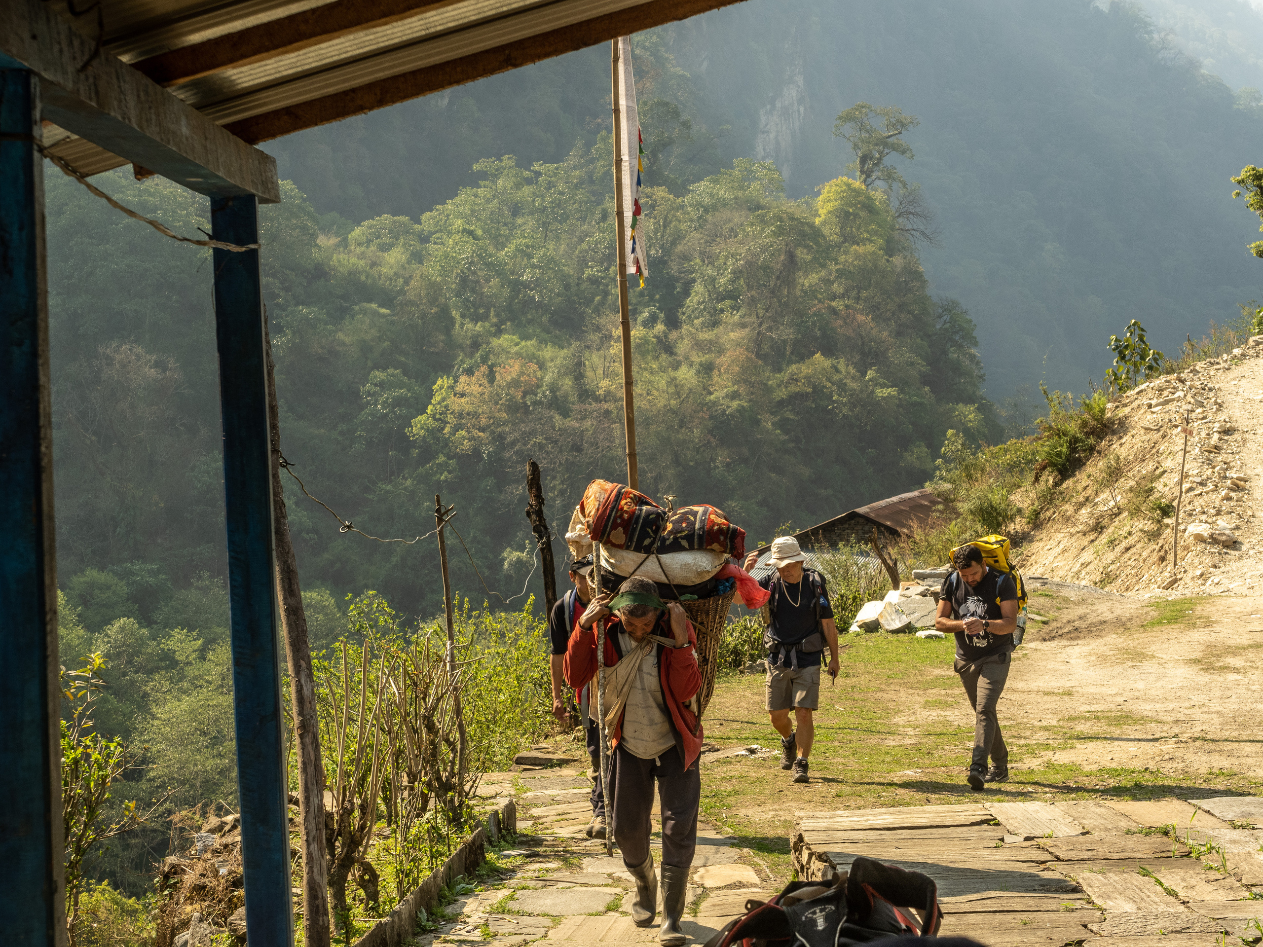 Непал, трек в районе Аннапурны, 2023. Творческие сьемки