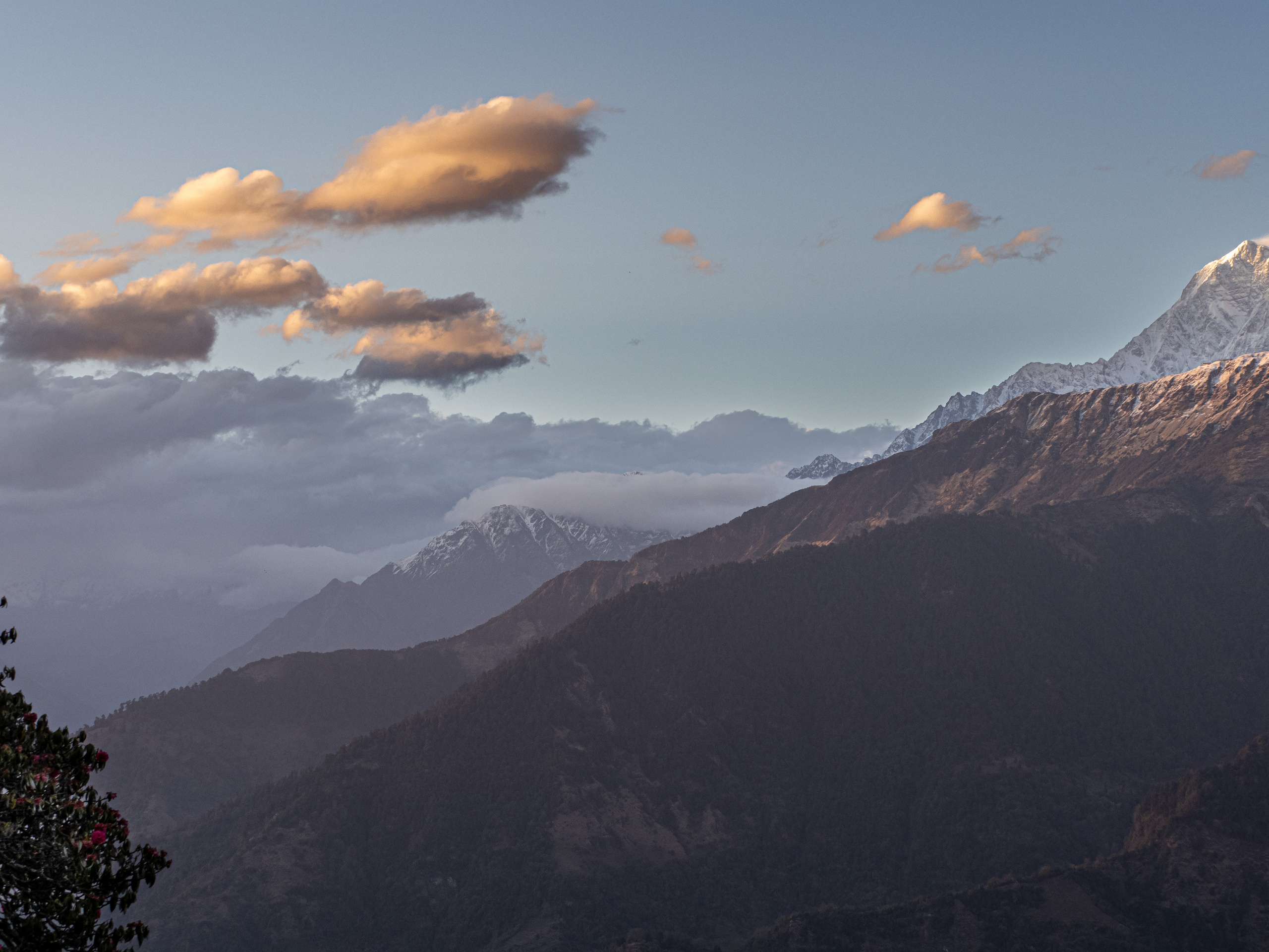 Непал, трек в районе Аннапурны, 2023. Творческие сьемки