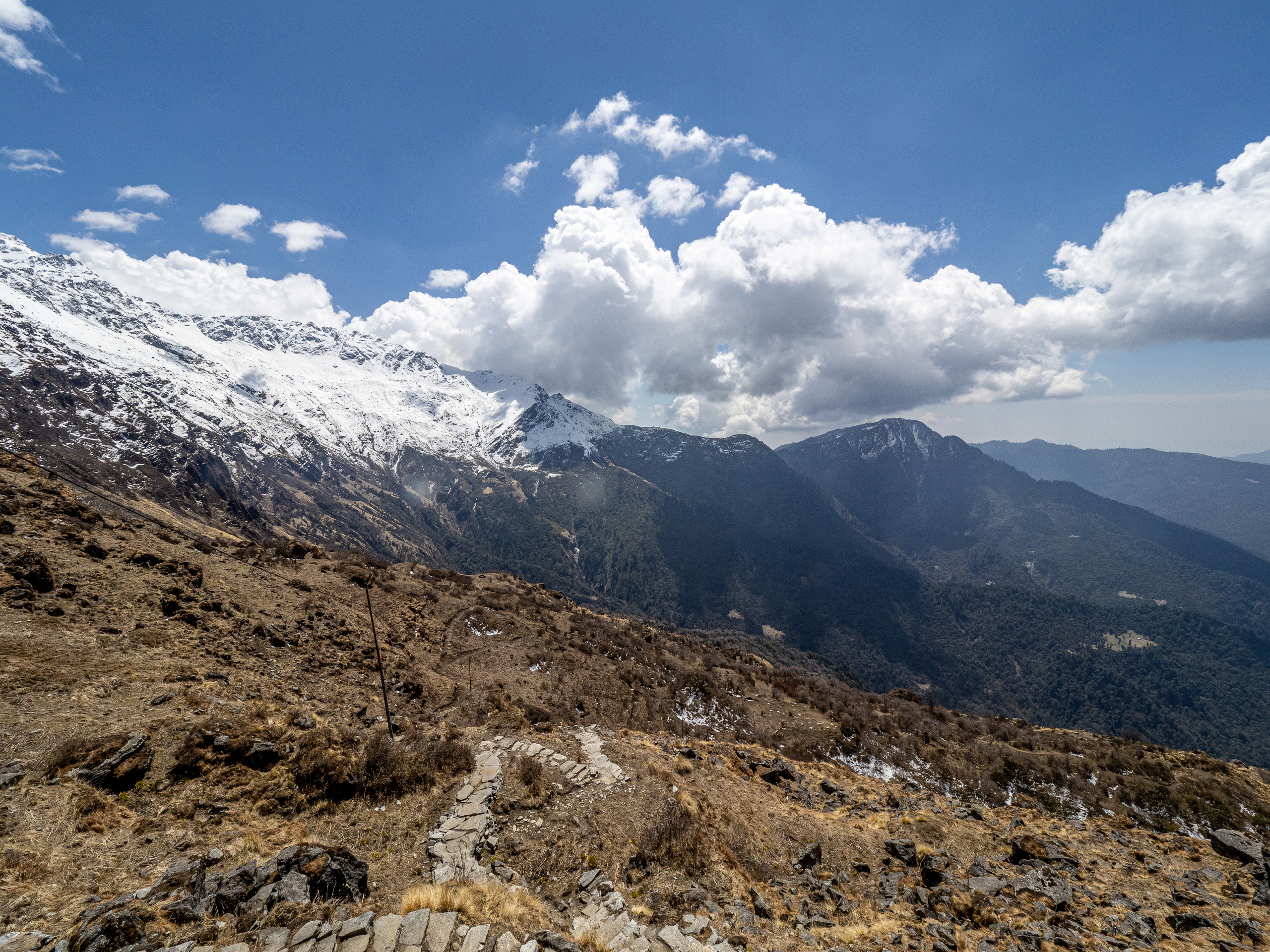 Непал, трек в районе Аннапурны, 2023. Творческие сьемки