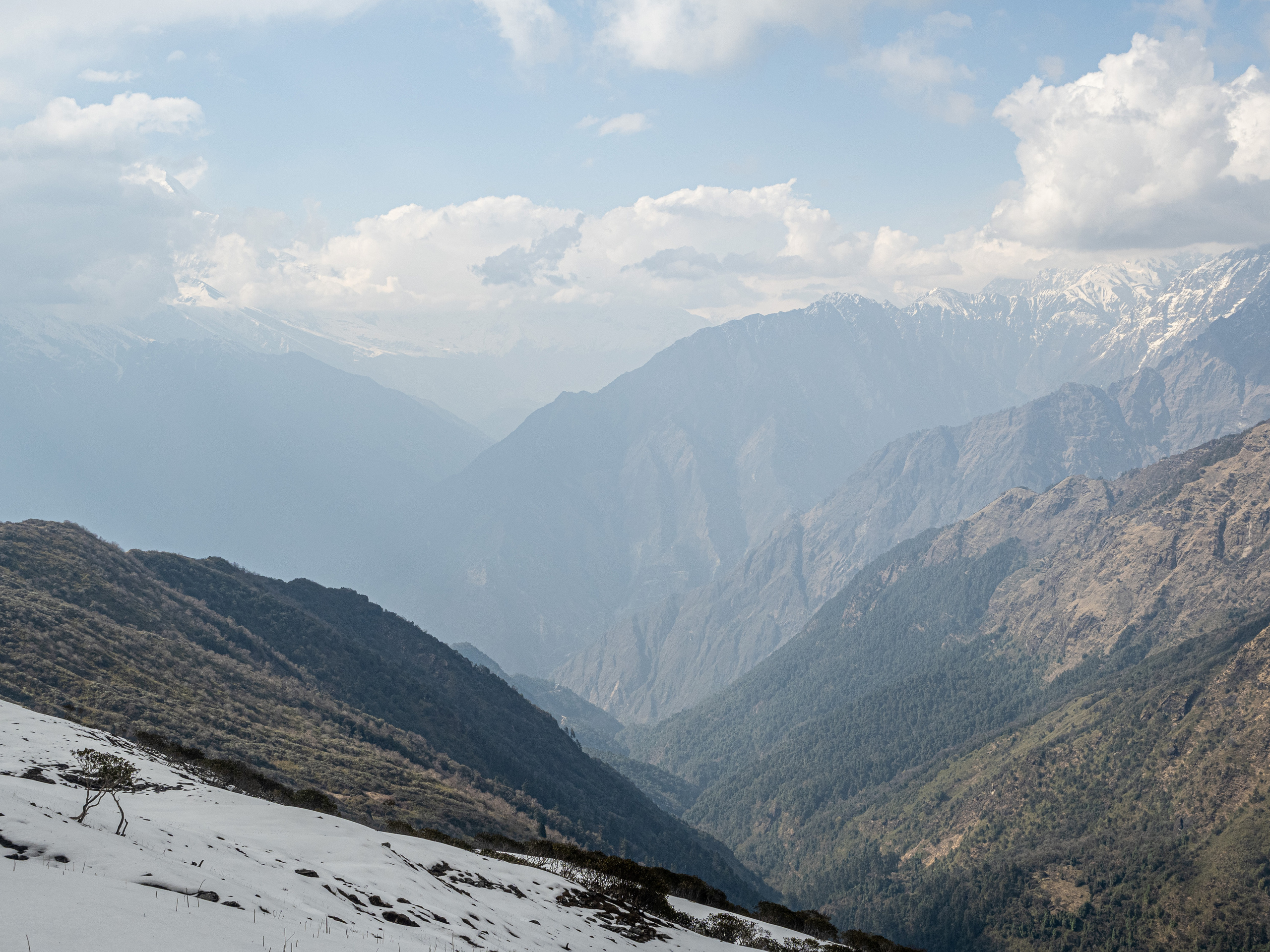 Непал, трек в районе Аннапурны, 2023. Творческие сьемки