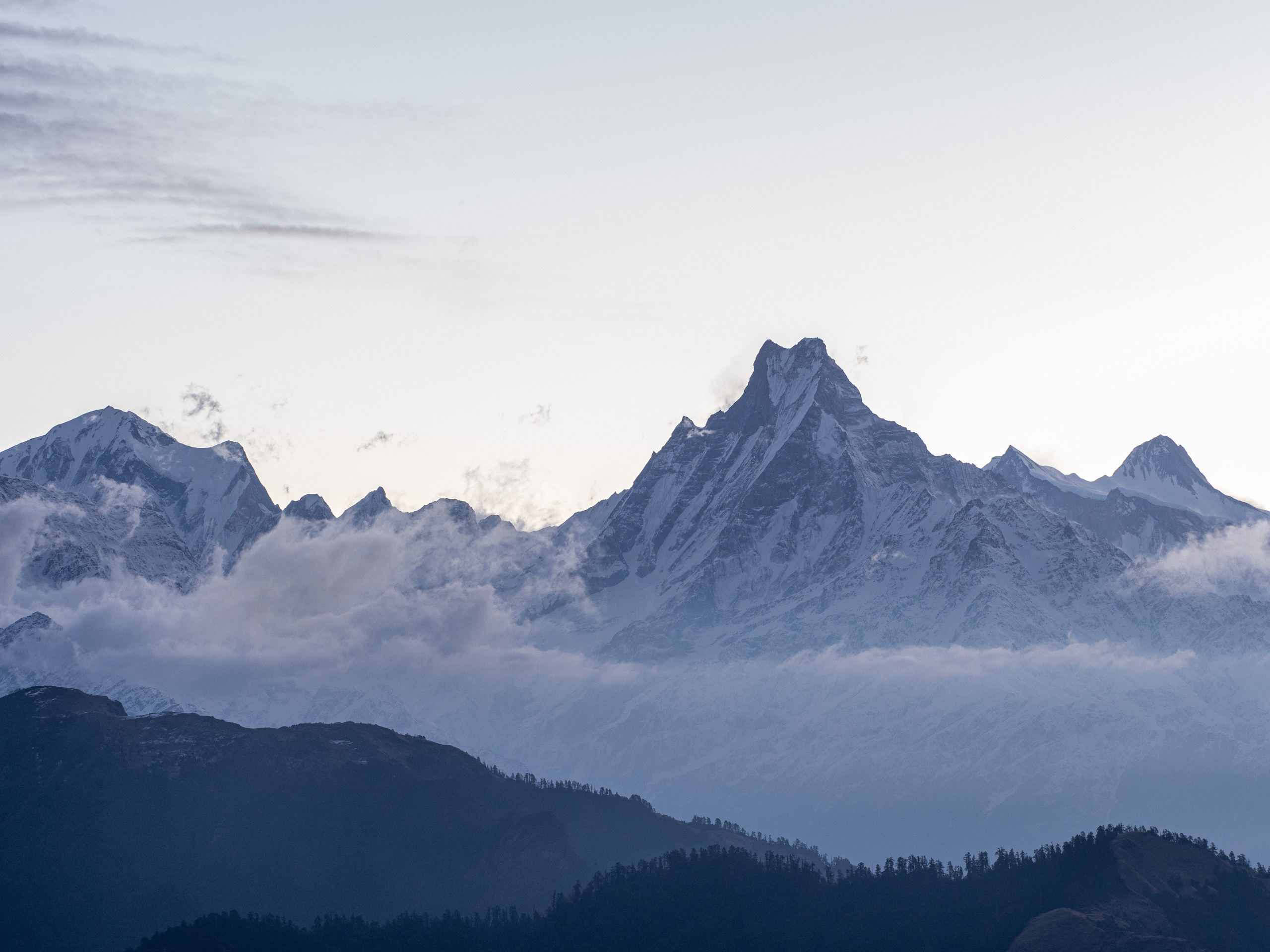 Непал, трек в районе Аннапурны, 2023. Творческие сьемки