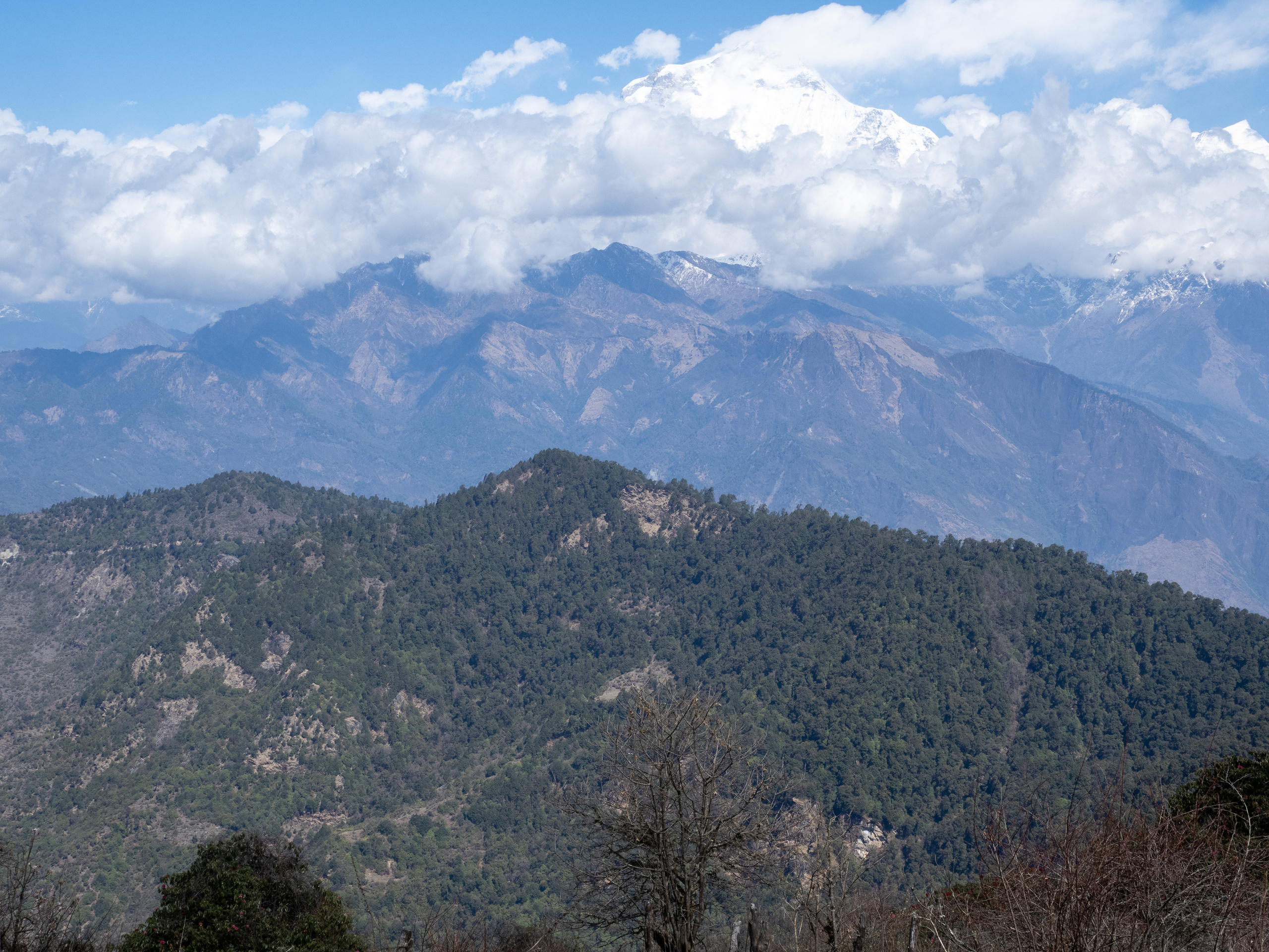 Непал, трек в районе Аннапурны, 2023. Творческие сьемки