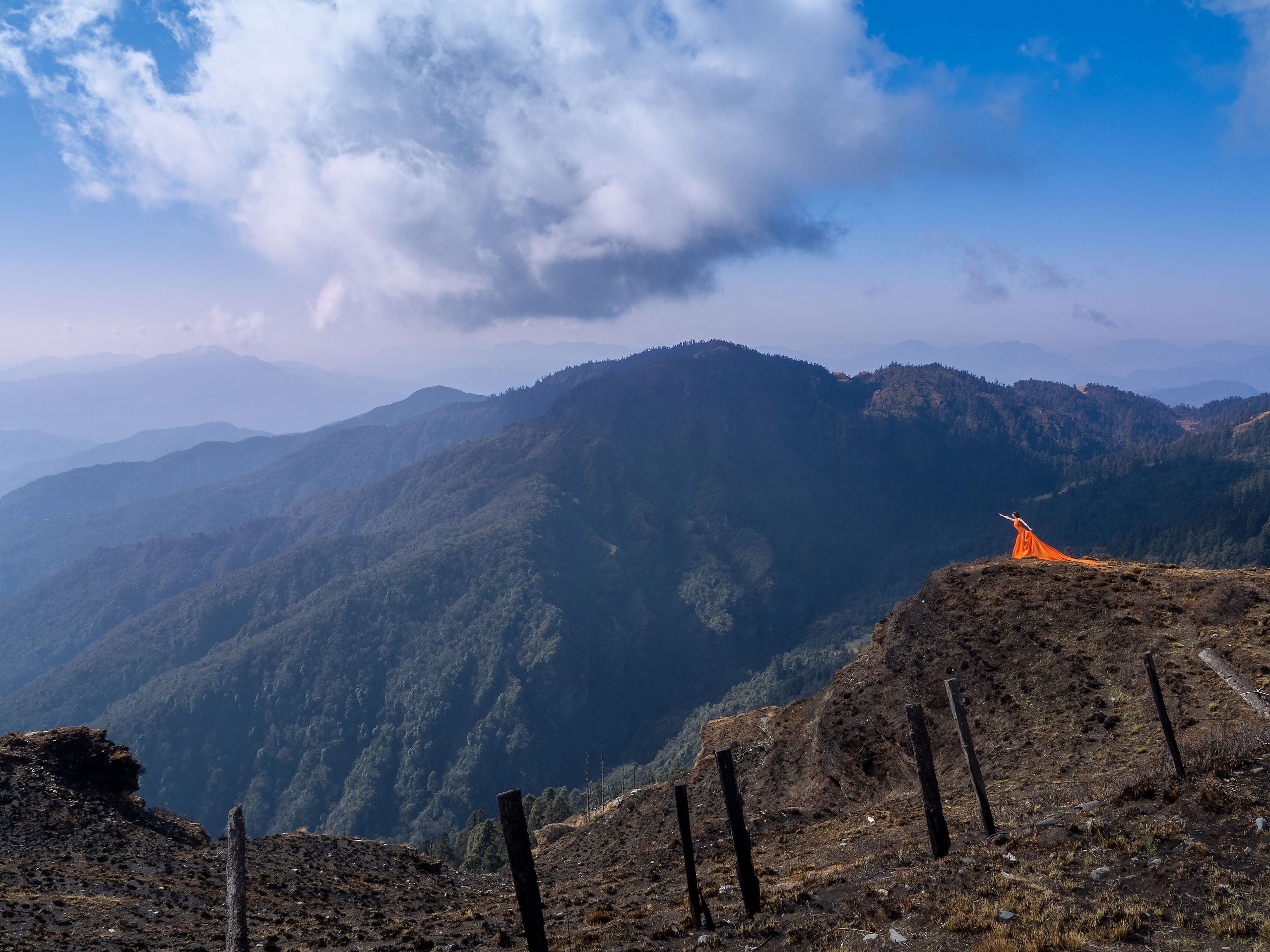 Непал, трек в районе Аннапурны, 2023. Творческие сьемки