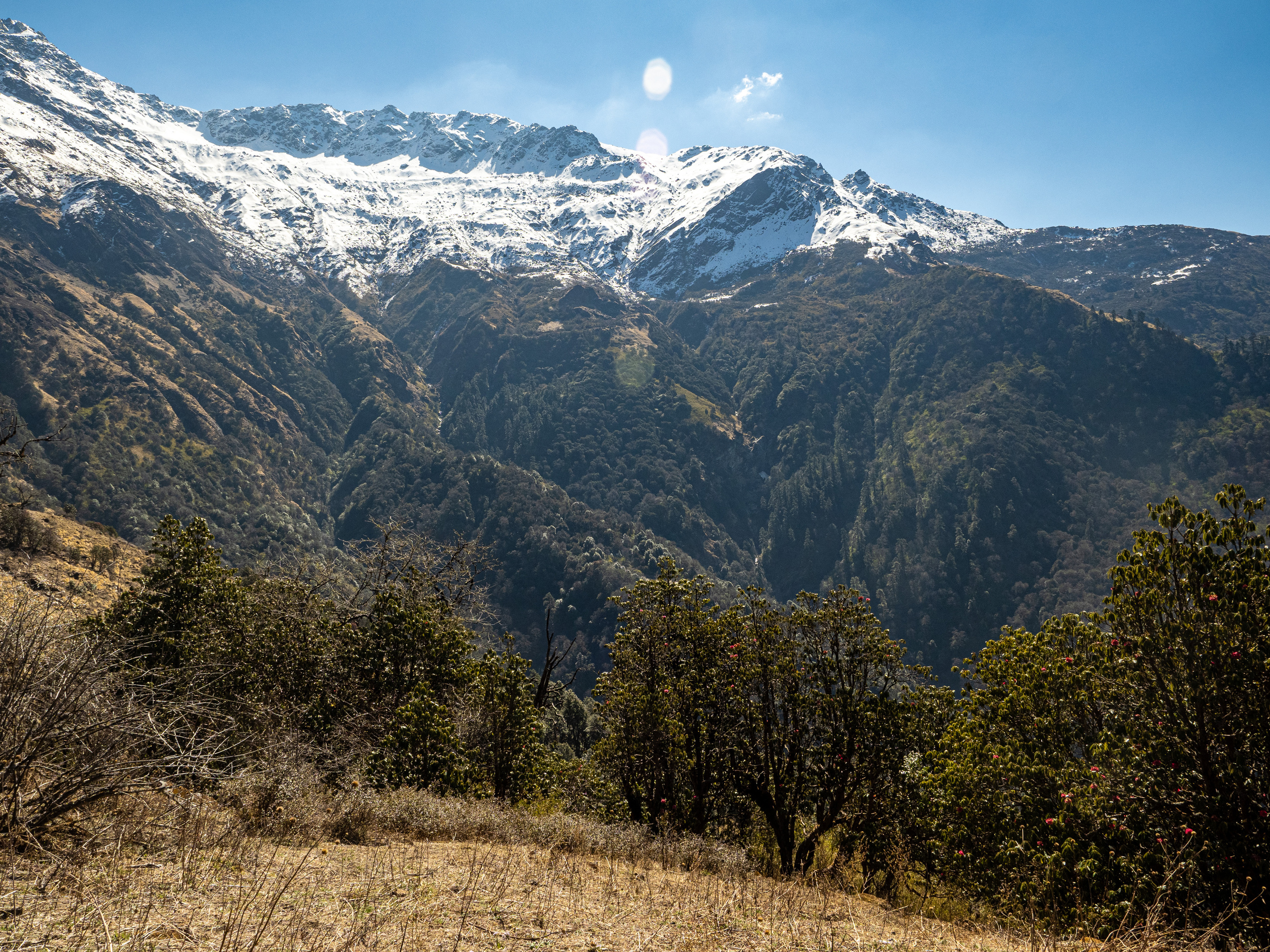 Непал, трек в районе Аннапурны, 2023. Творческие сьемки