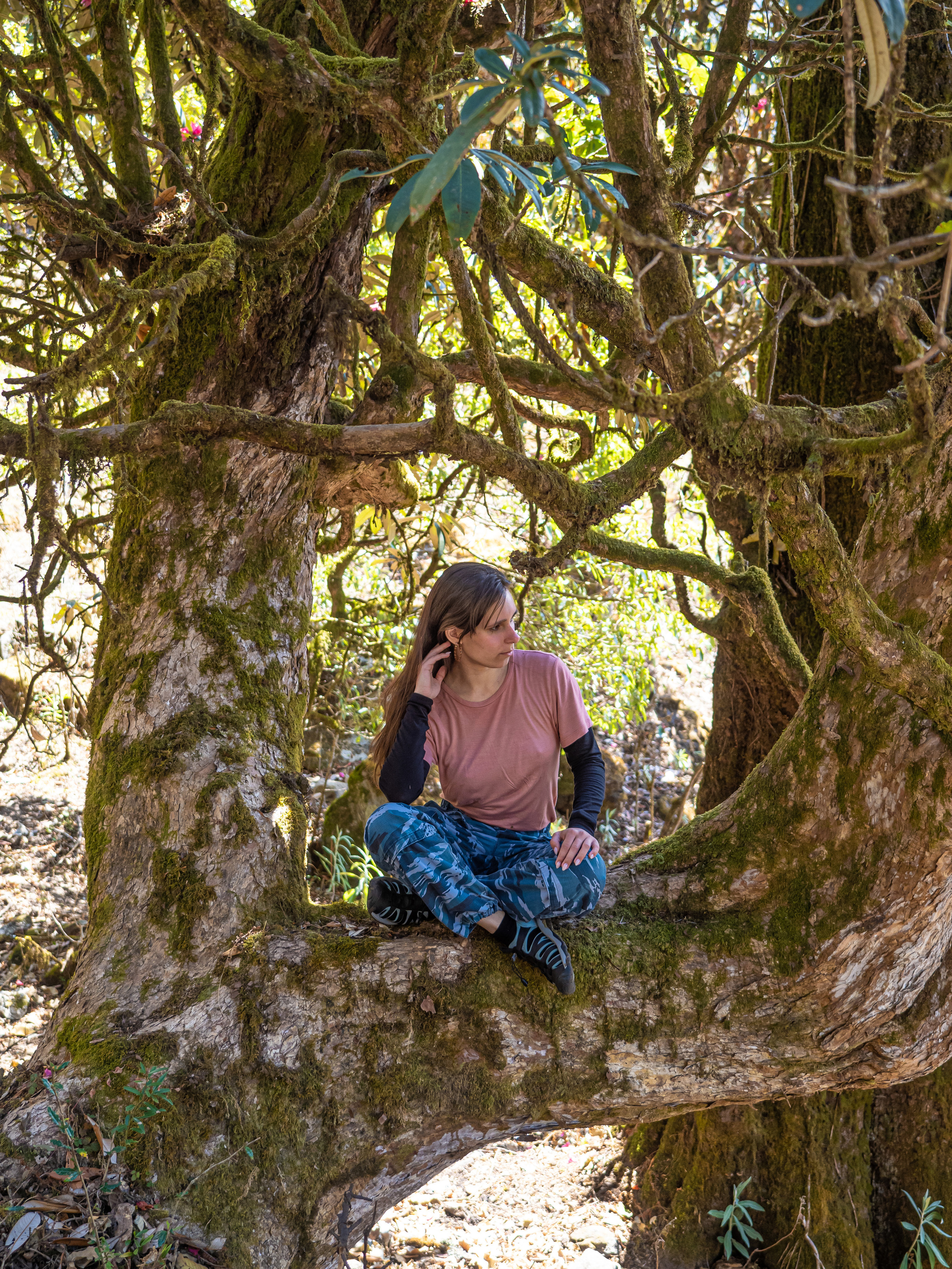 Непал, трек в районе Аннапурны, 2023. Творческие сьемки