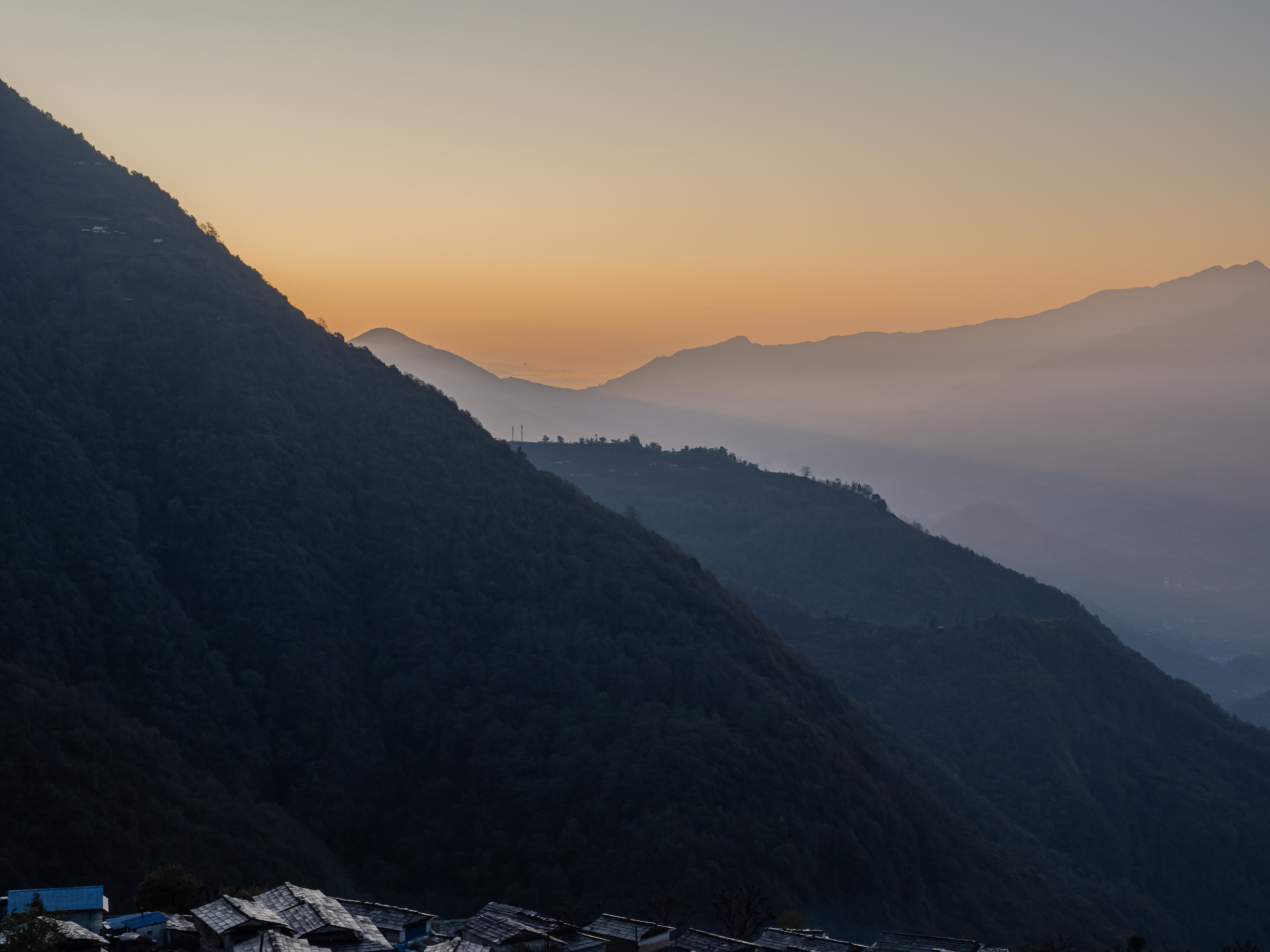Непал, трек в районе Аннапурны, 2023. Творческие сьемки