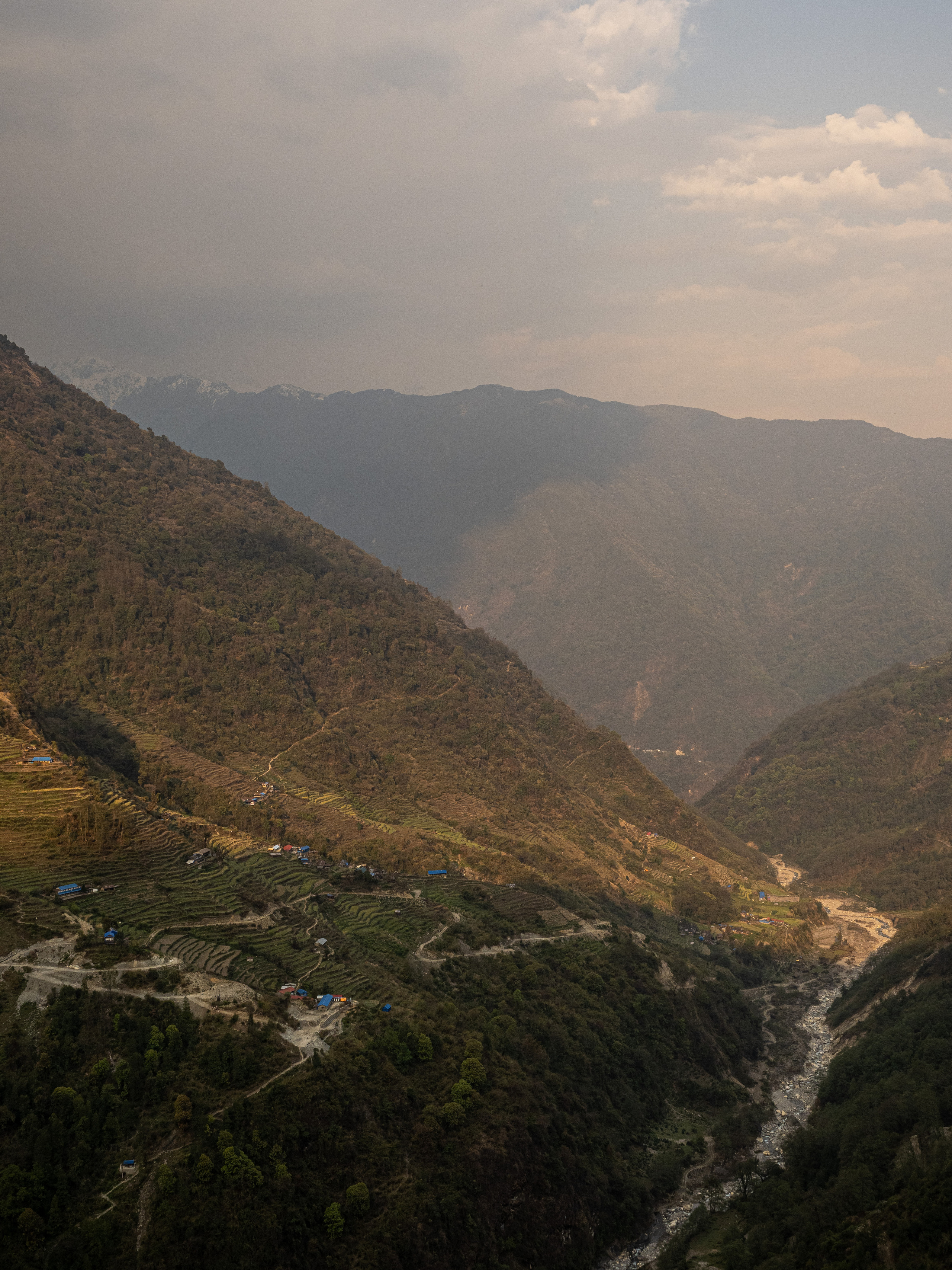 Непал, трек в районе Аннапурны, 2023. Творческие сьемки