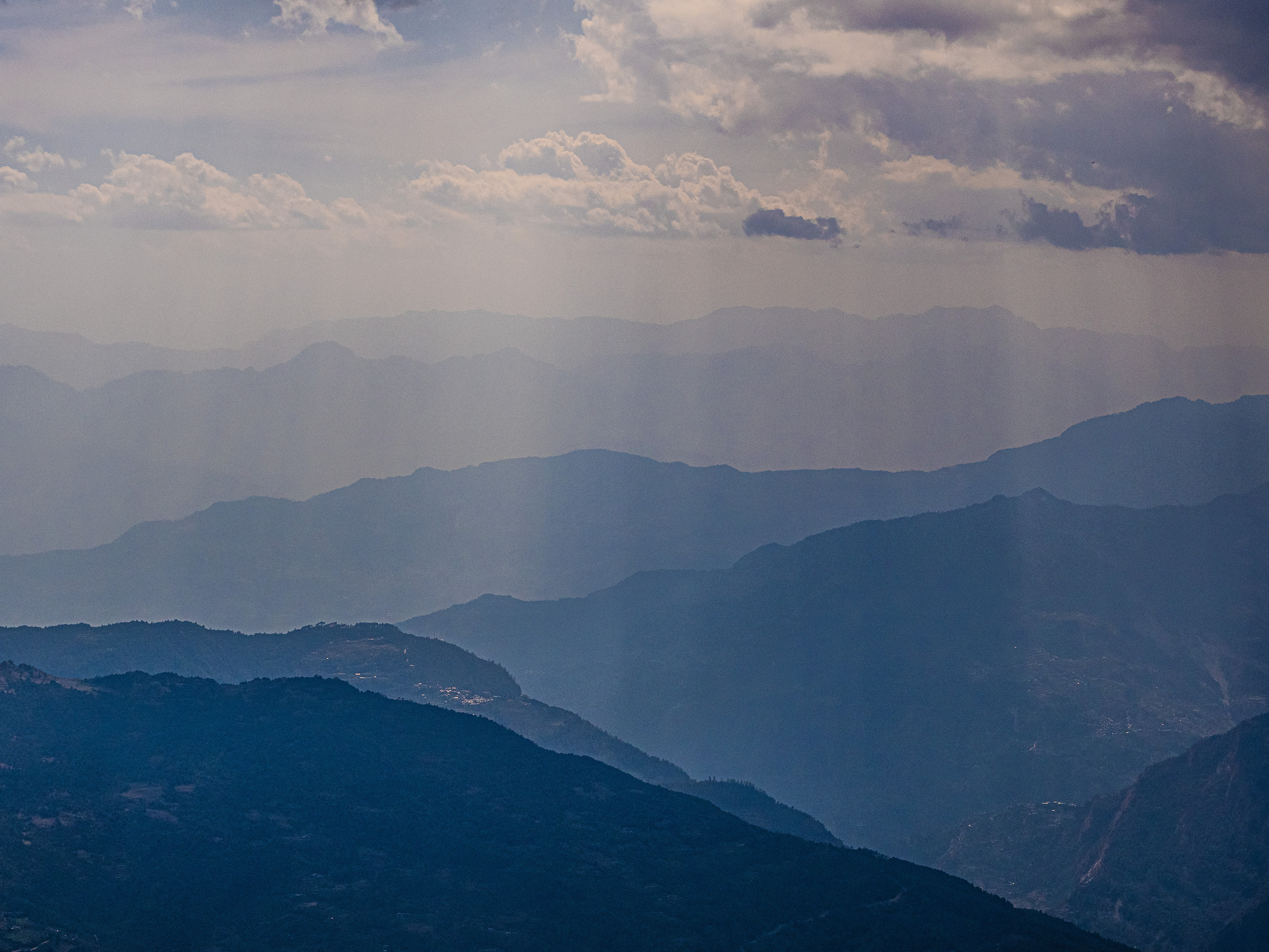 Непал, трек в районе Аннапурны, 2023. Творческие сьемки